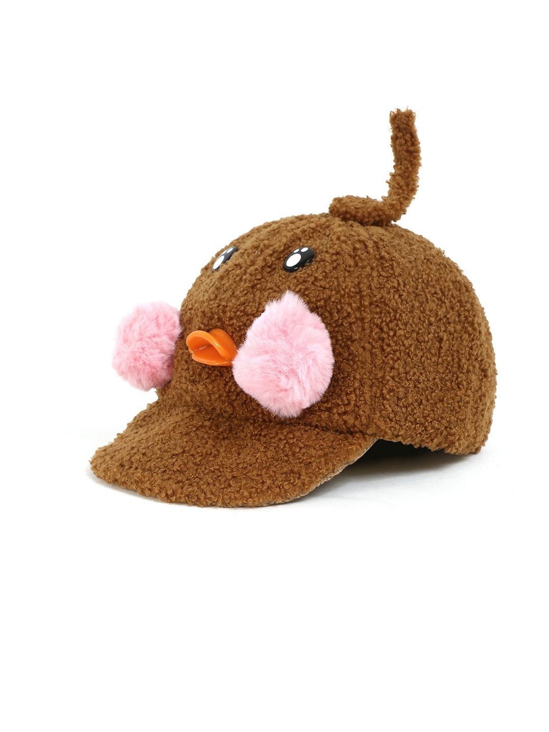 

Topibaaz Kids Embroidered Baseball Cap, Brown
