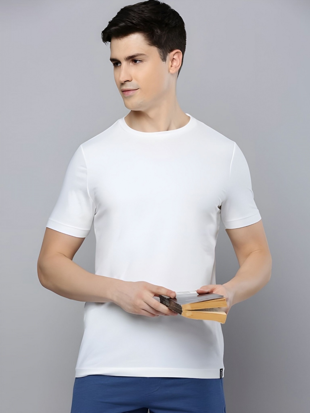 

SZN Men T-shirt, White