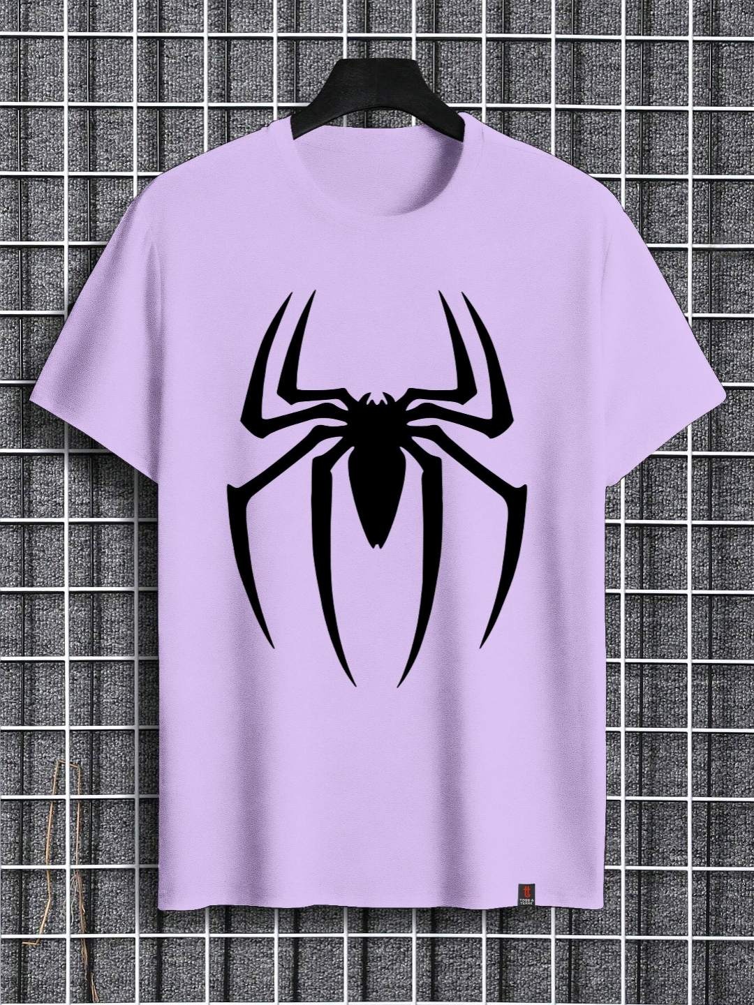 

TOGS & TERRE Women Graphic Printed Round Neck Oversized T-shirt, Lavender