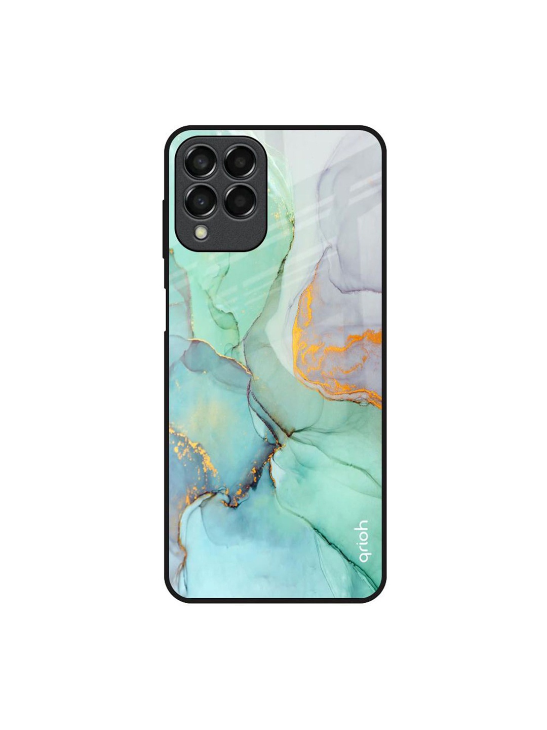 

QRIOH Green Marble Samsung Galaxy M33 5G Impact Resistant Back Case