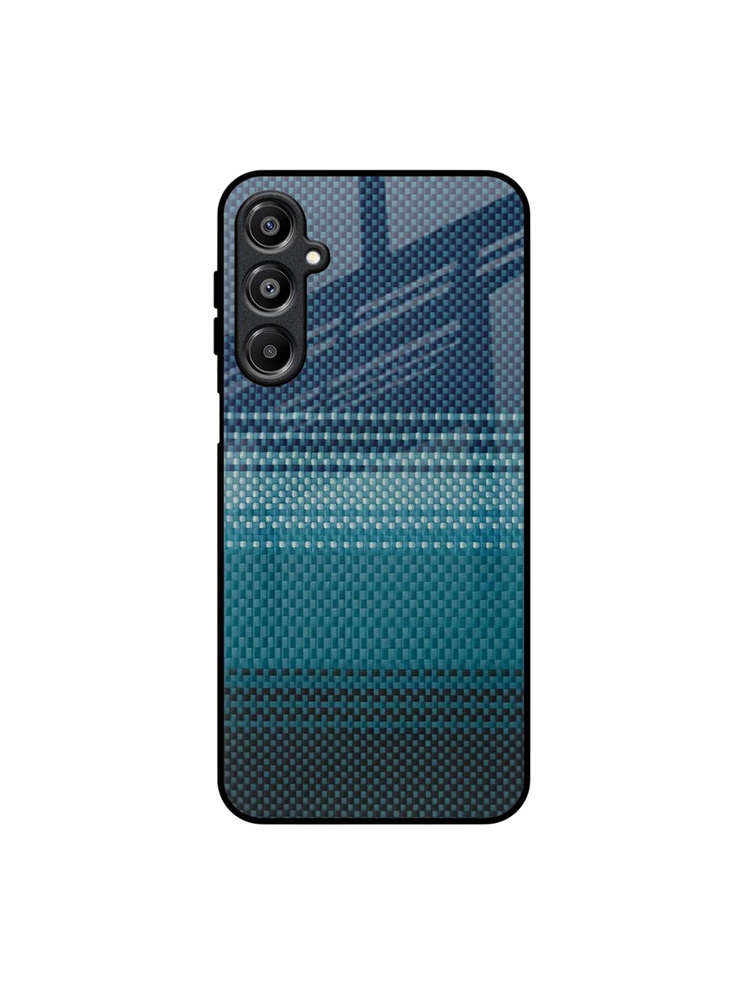 

QRIOH Modern Rug Samsung Galaxy A16 5G Impact Resistant Back Case, Blue