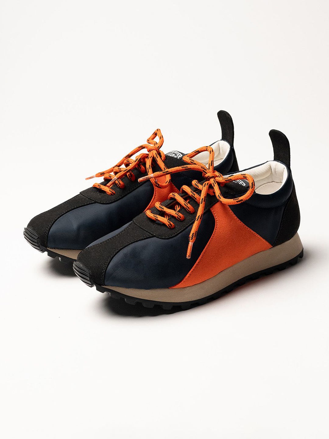 

Theater Women Seoul Navy Orange Sneaker, Navy blue