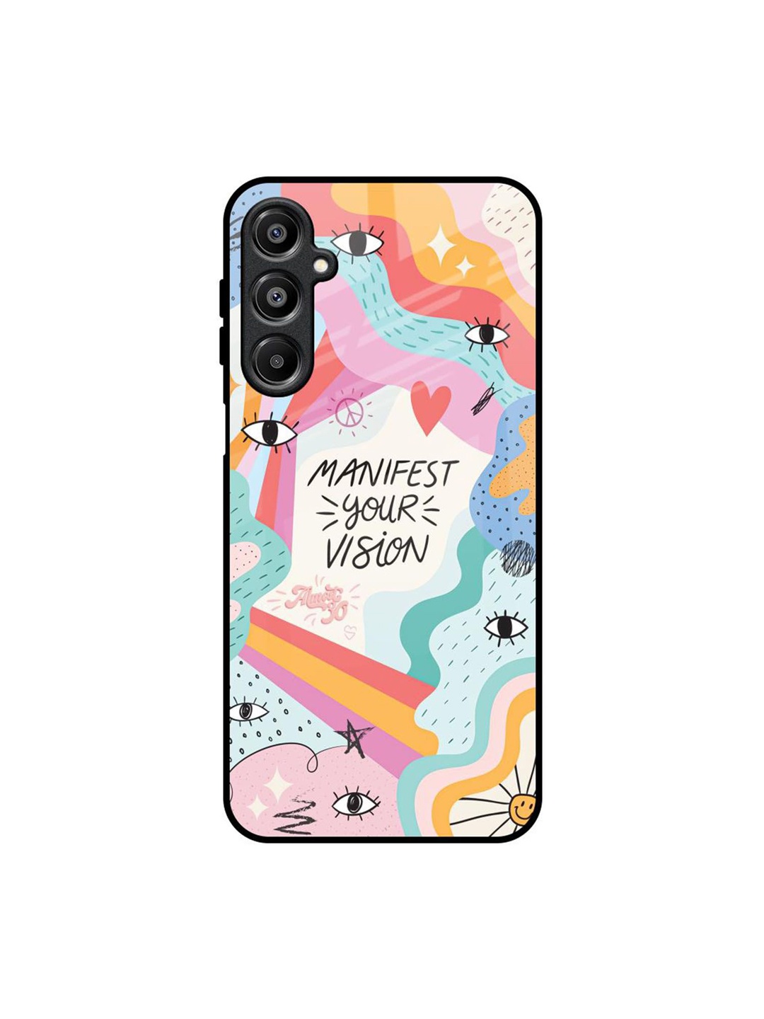 

QRIOH Vision Manifest Samsung Galaxy A16 5G Impact Resistant Back Case, White