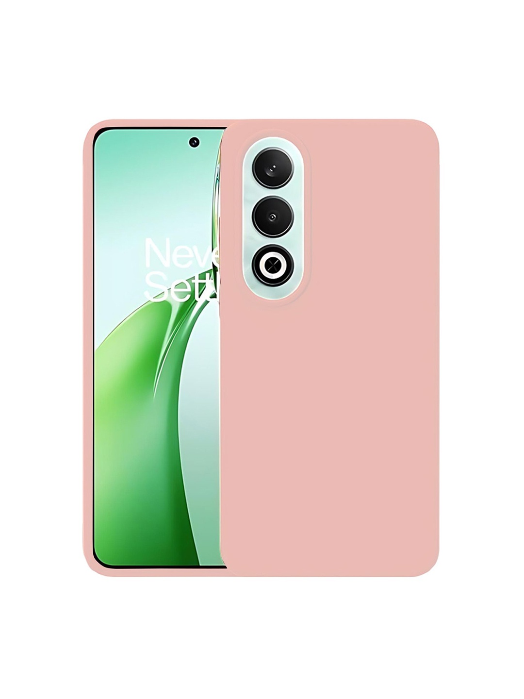 

LIRAMARK Solid OnePlus Nord CE4 5G Impact Resistant Back Case, Pink