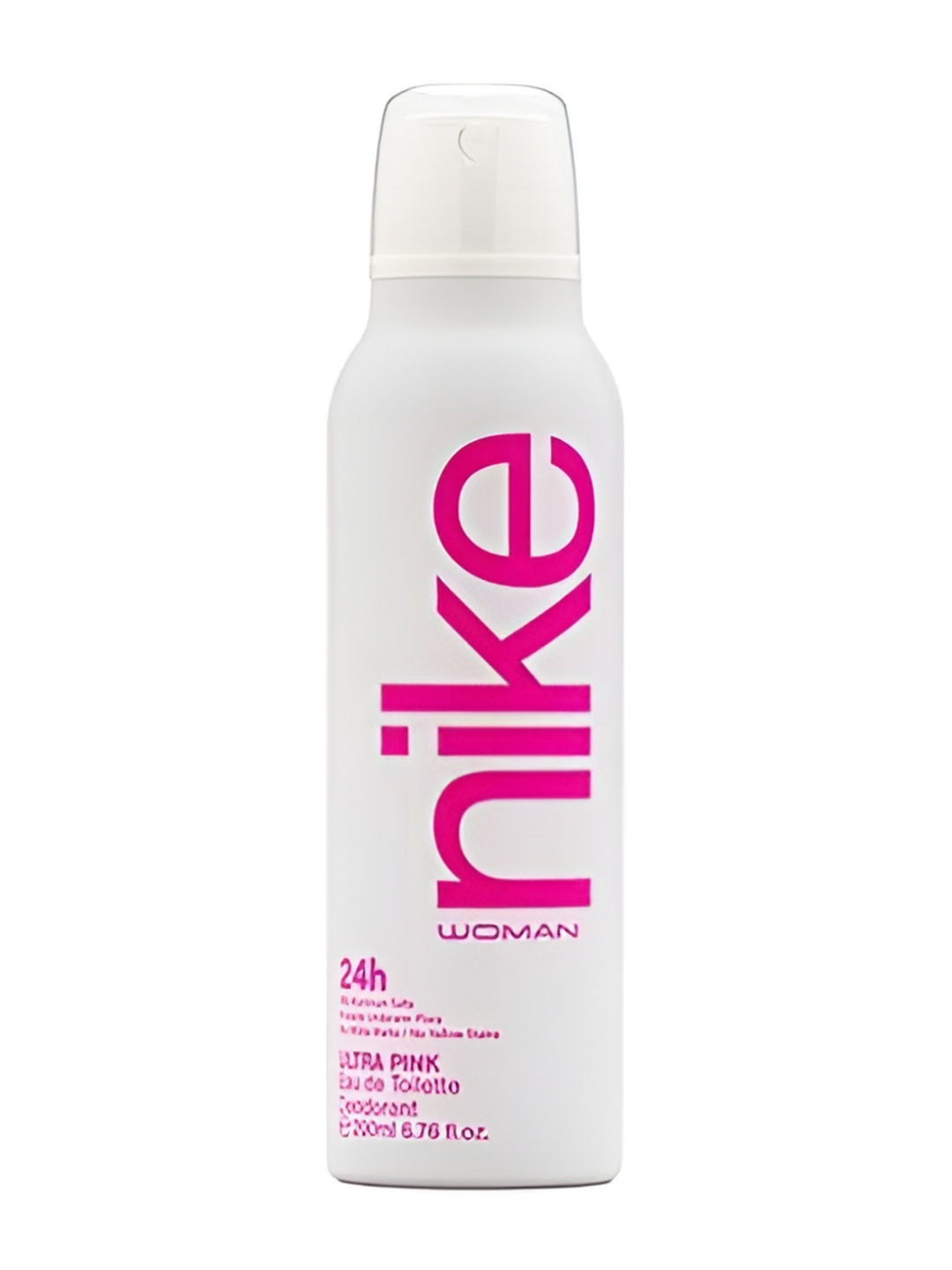 

Nike Women Ultra Pink Long Lasting Eau De Toilette Deodorant - 200 ml, Transparent