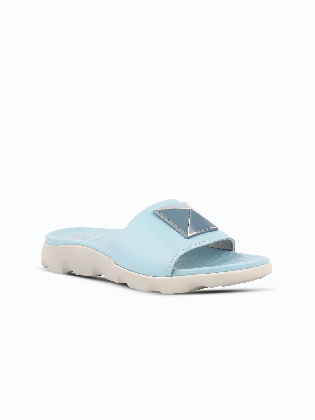 

MEDIFEET Women Orthopedic Sliders, Blue