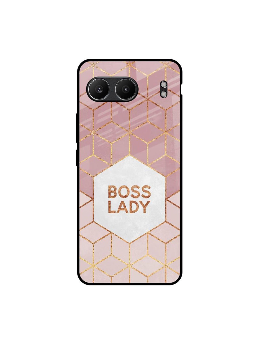 

QRIOH Boss Lady OnePlus Nord 4 5G Impact Resistant Back Case, Pink