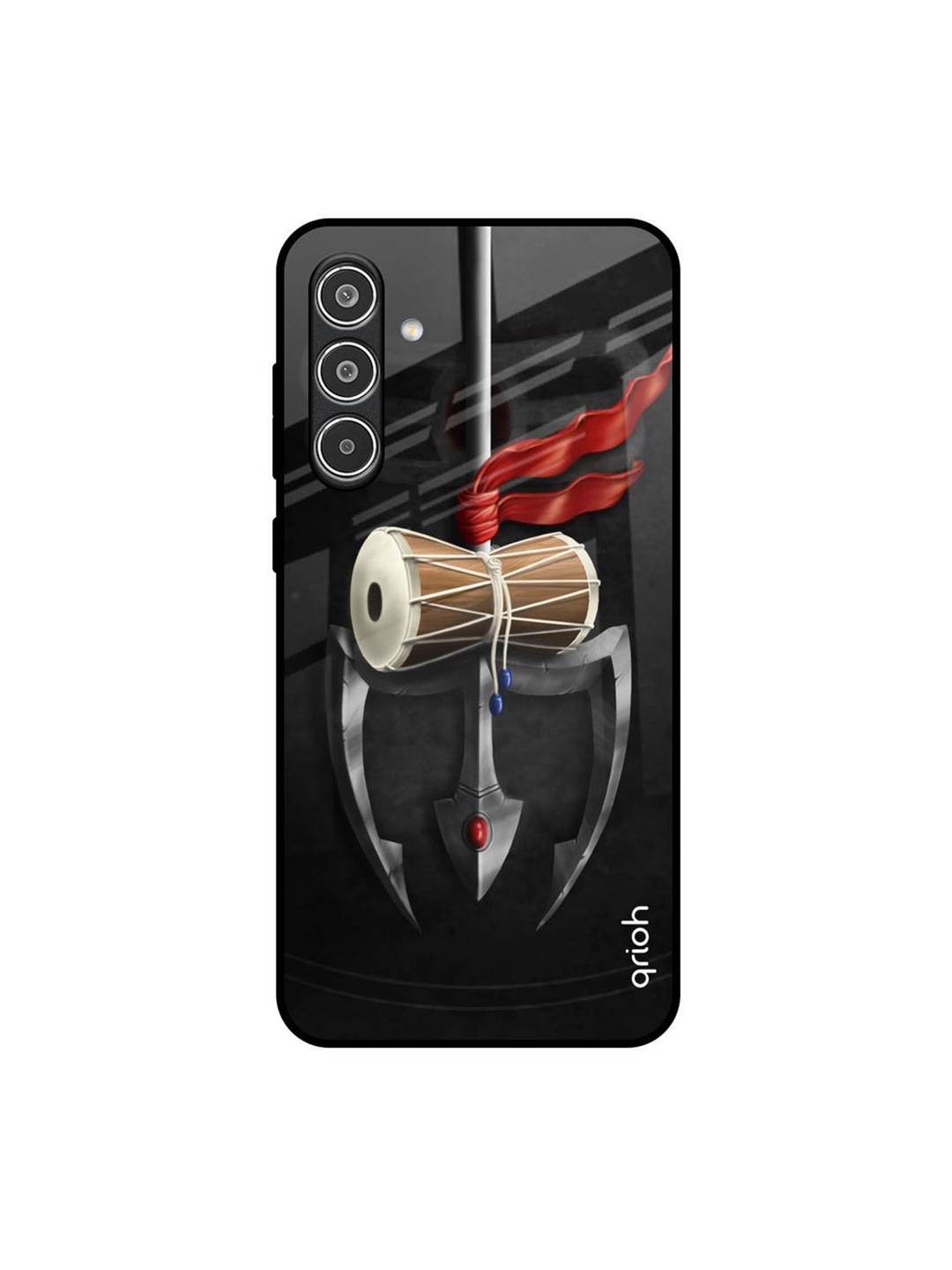 

QRIOH Power Of Lord Samsung Galaxy A56 5G Impact Resistant Back Case, Black