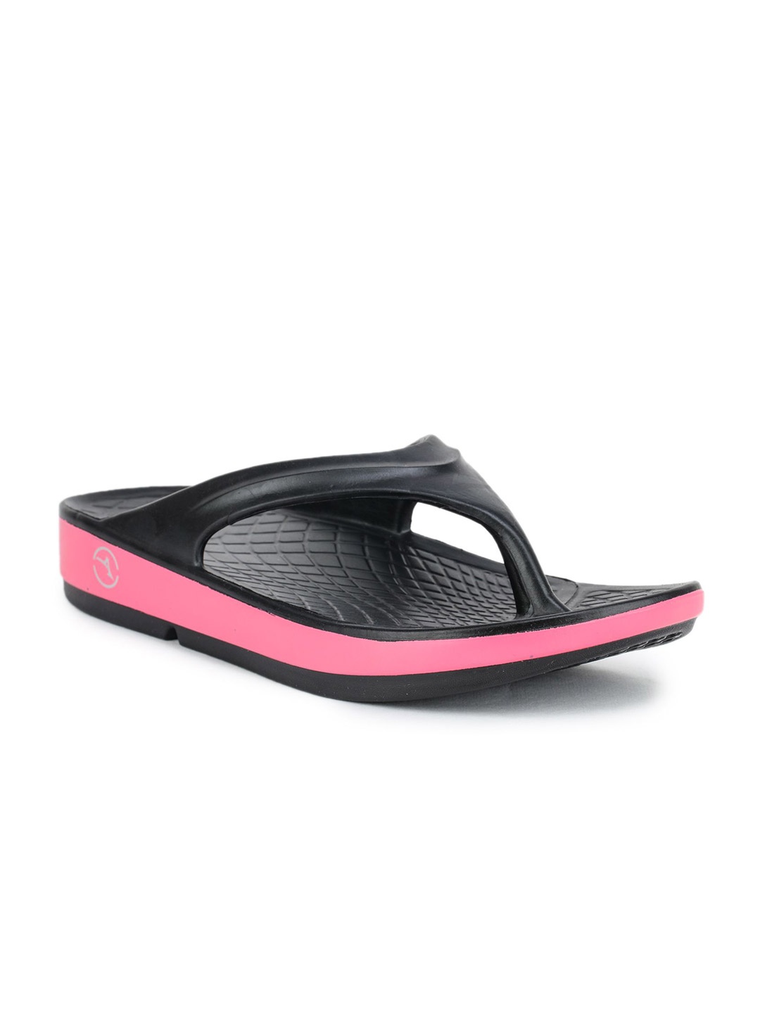 

ABROS Women Thong Flip-Flops, Black