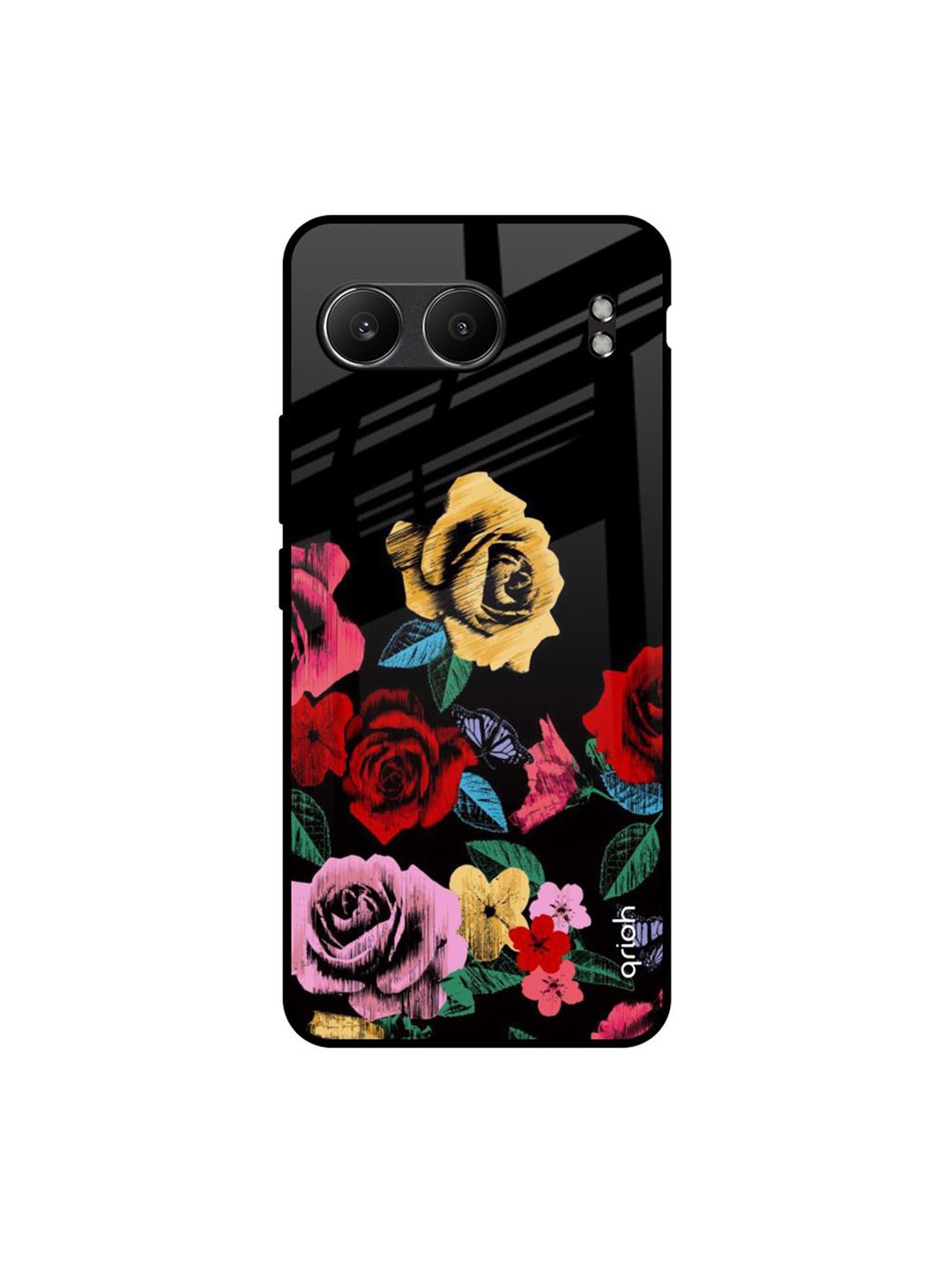 

Decorative OnePlus Nord 4 5G Impact Resistant Back Case, Black