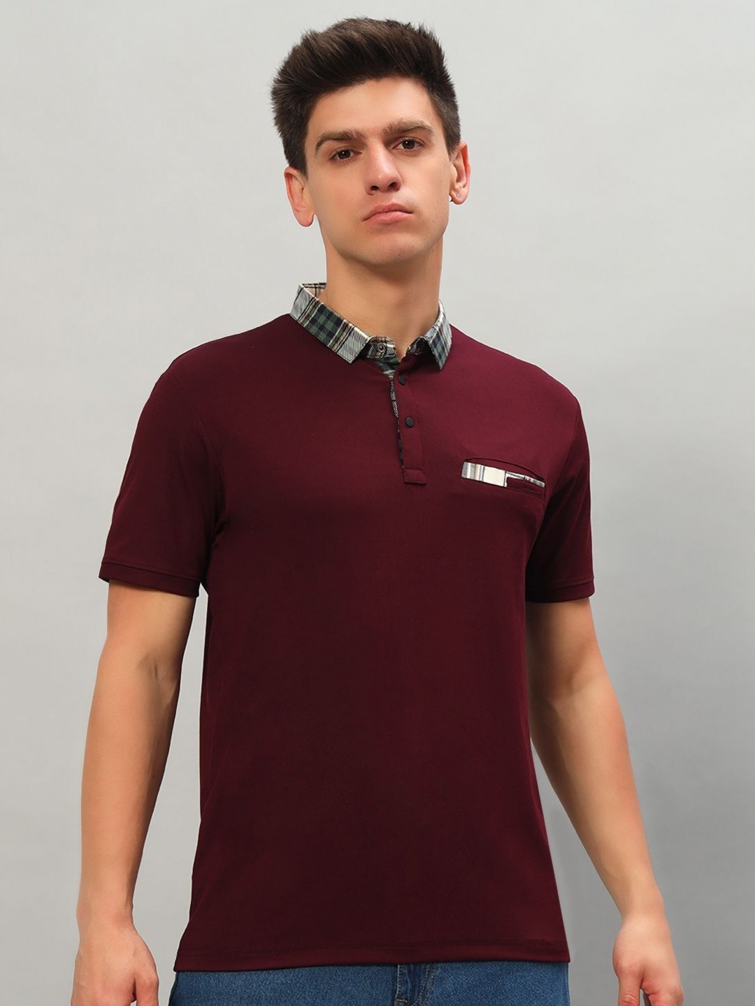 

PROFY Men T-shirt, Maroon
