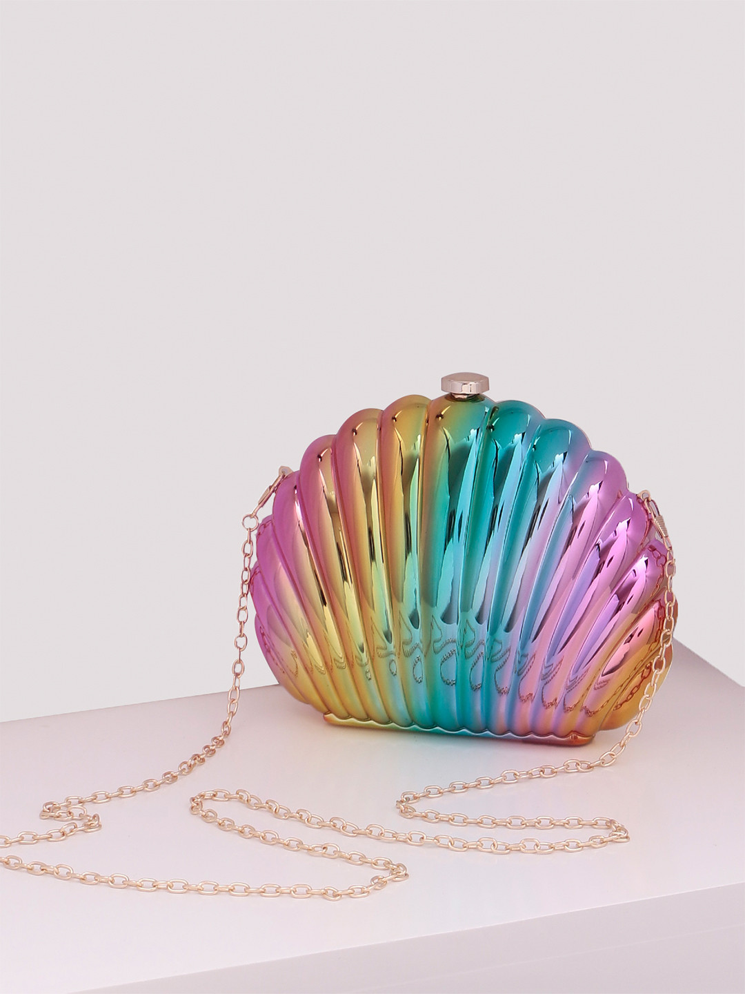 

TREASO CLOSET Bucket Sling Bag with Tasselled, Pink