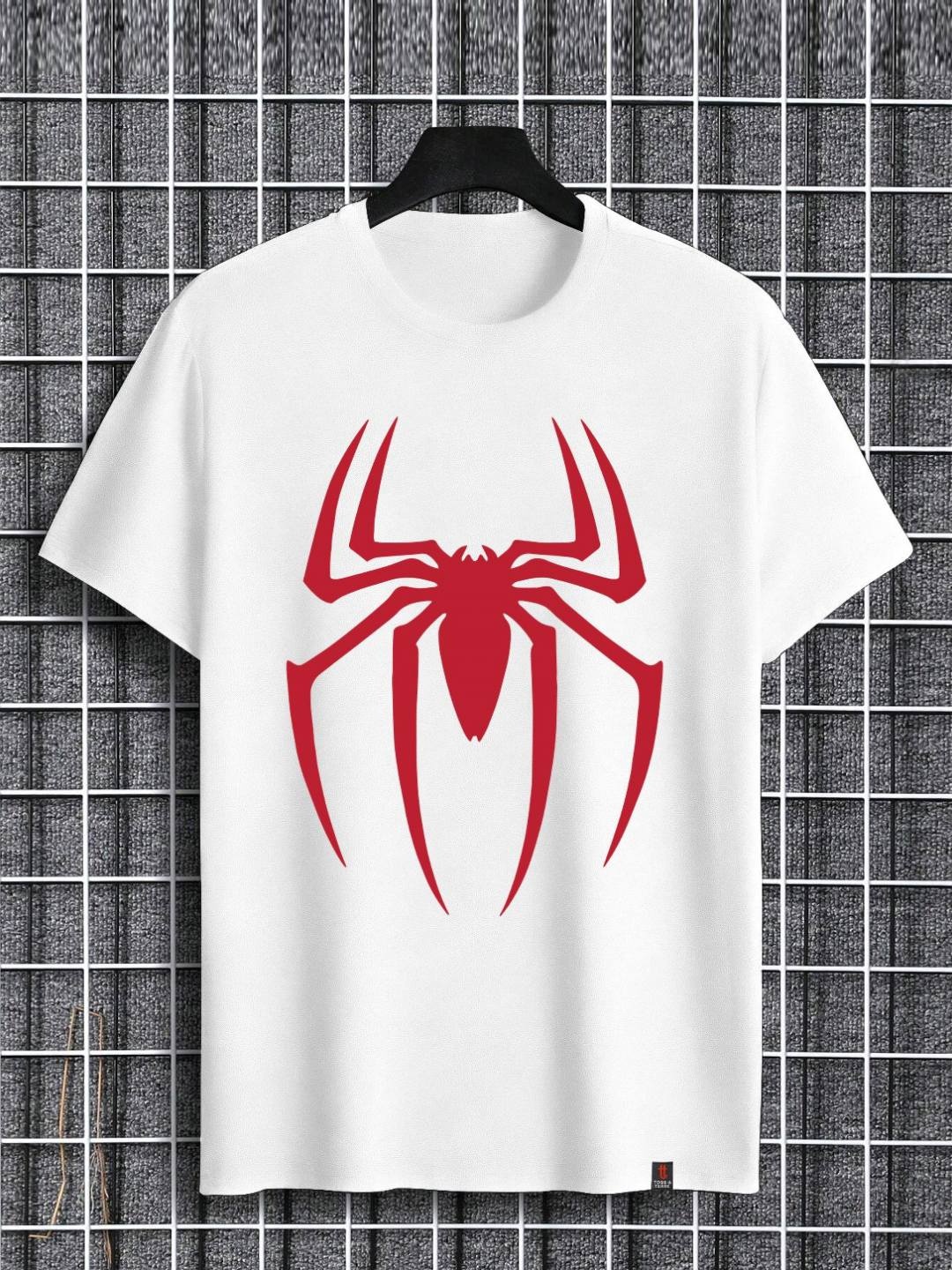 

TOGS & TERRE Men Graphic Printed Round Neck Oversized T-shirt, White