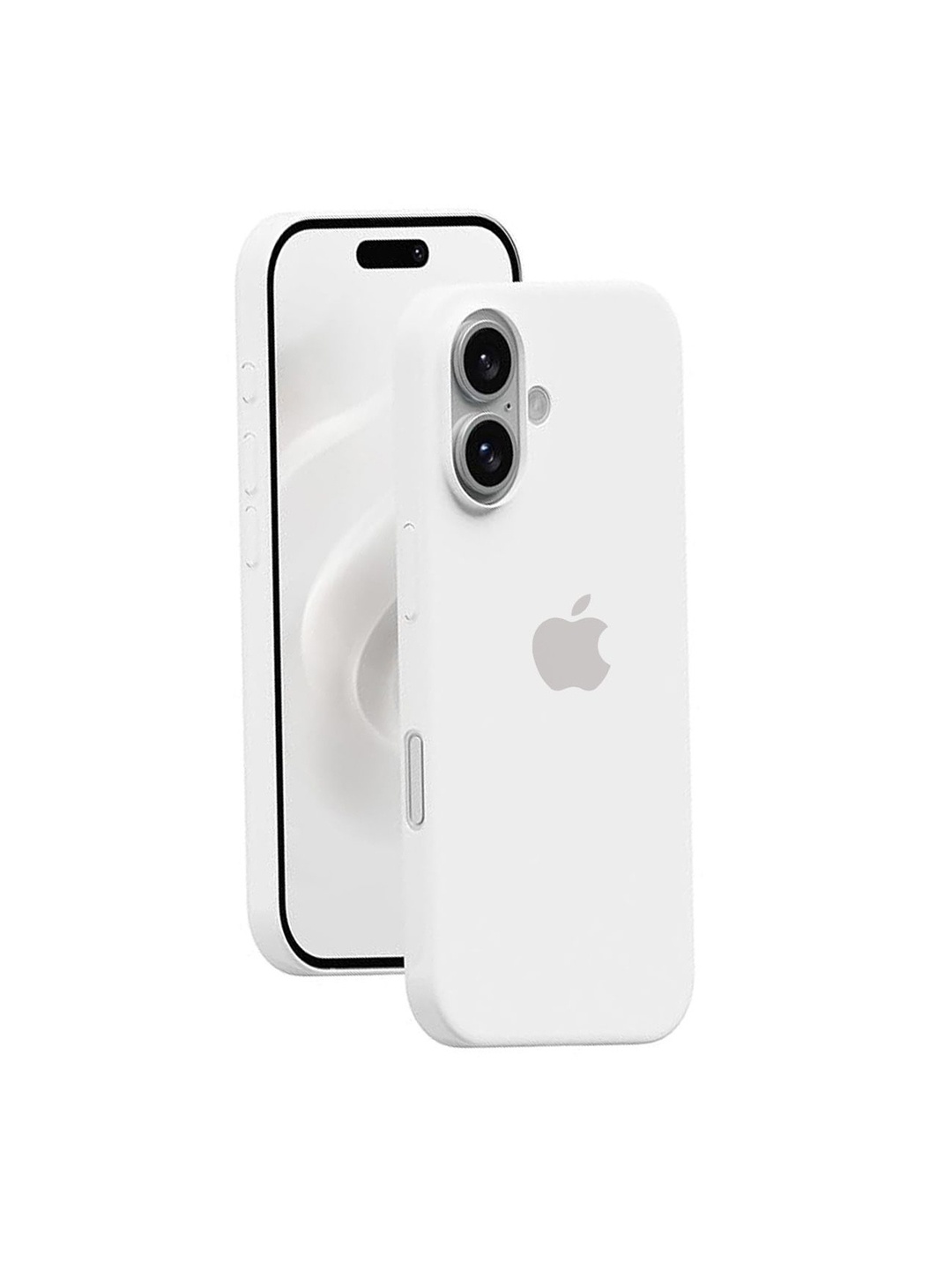 

TREEMODA Solid Printed iPhone 16 Back Case Mobile Accessories, White