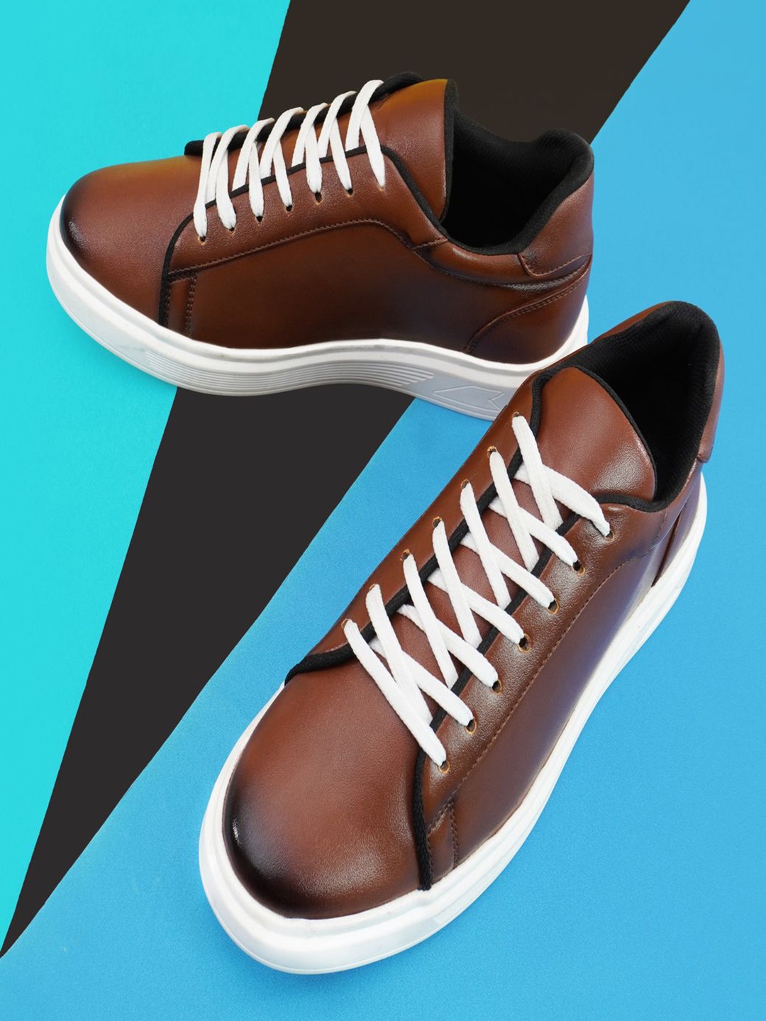 

Arber Kenton Men Round Toe Sneakers, Tan