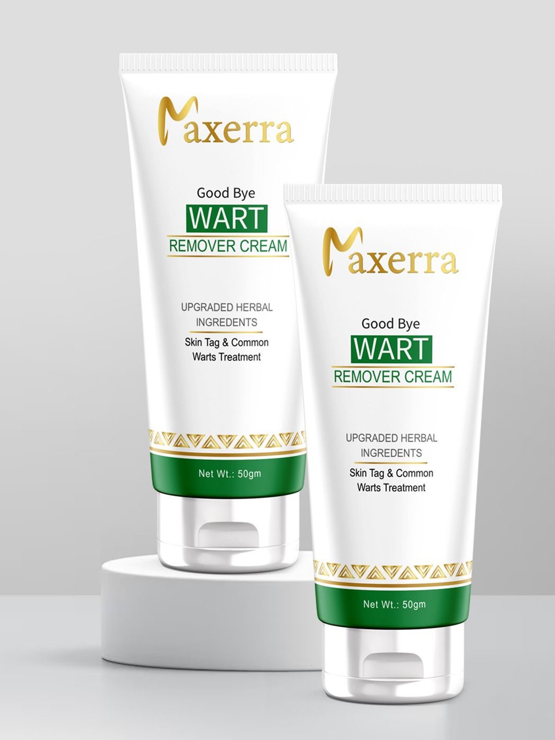 

Maxerra Set Of 2 Good Bye Wart Remover Cream With Sunflower Oil - 50 g Each, White