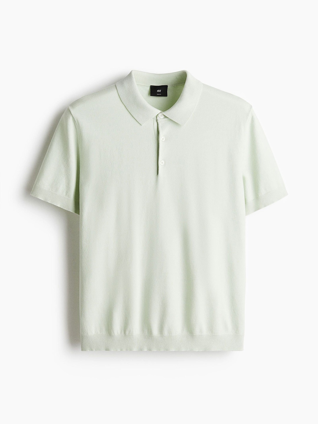 

H&M Slim Fit Polo Shirt, Green