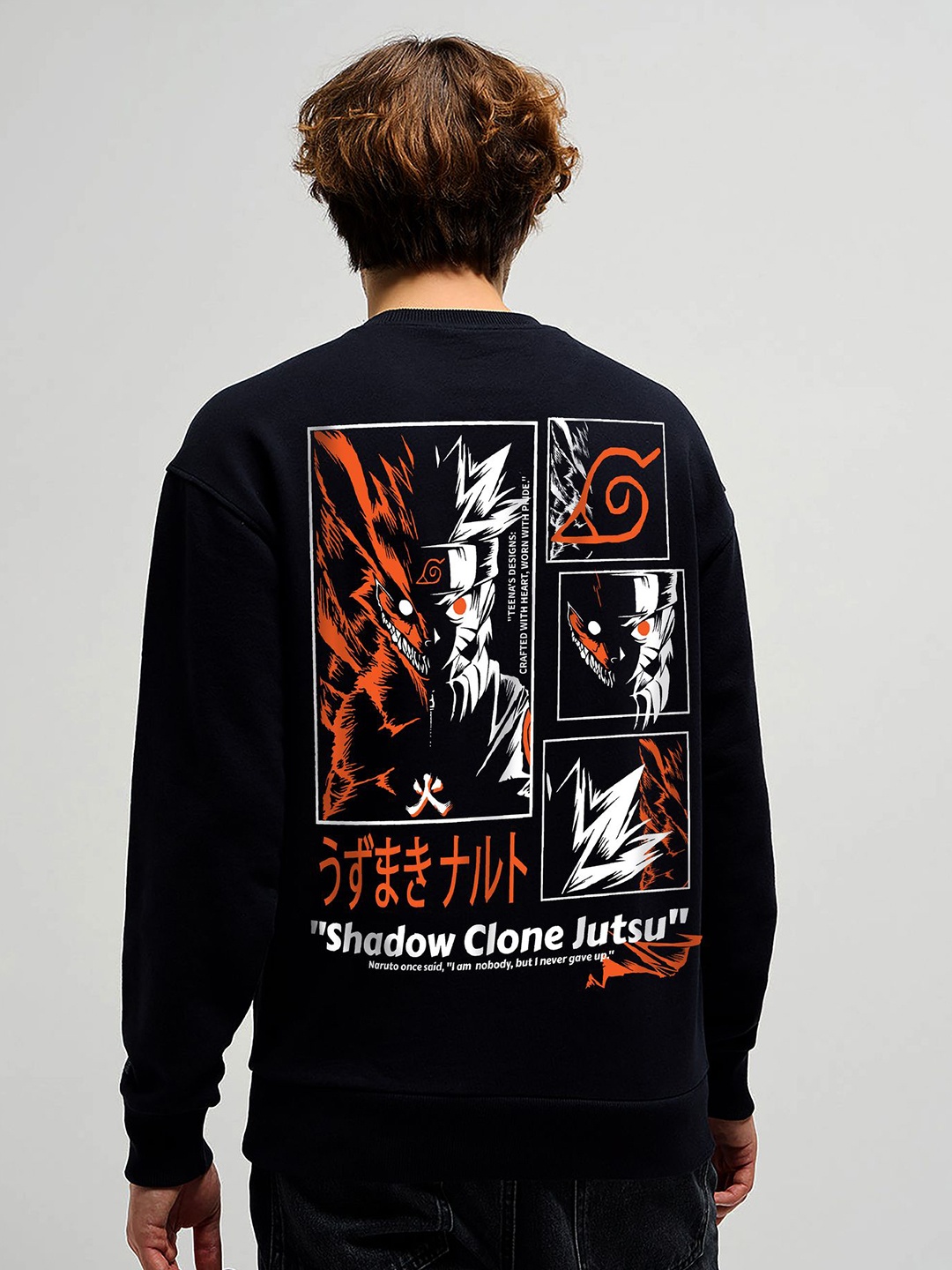 

Tees Da Men Pullover Sweatshirt, Black