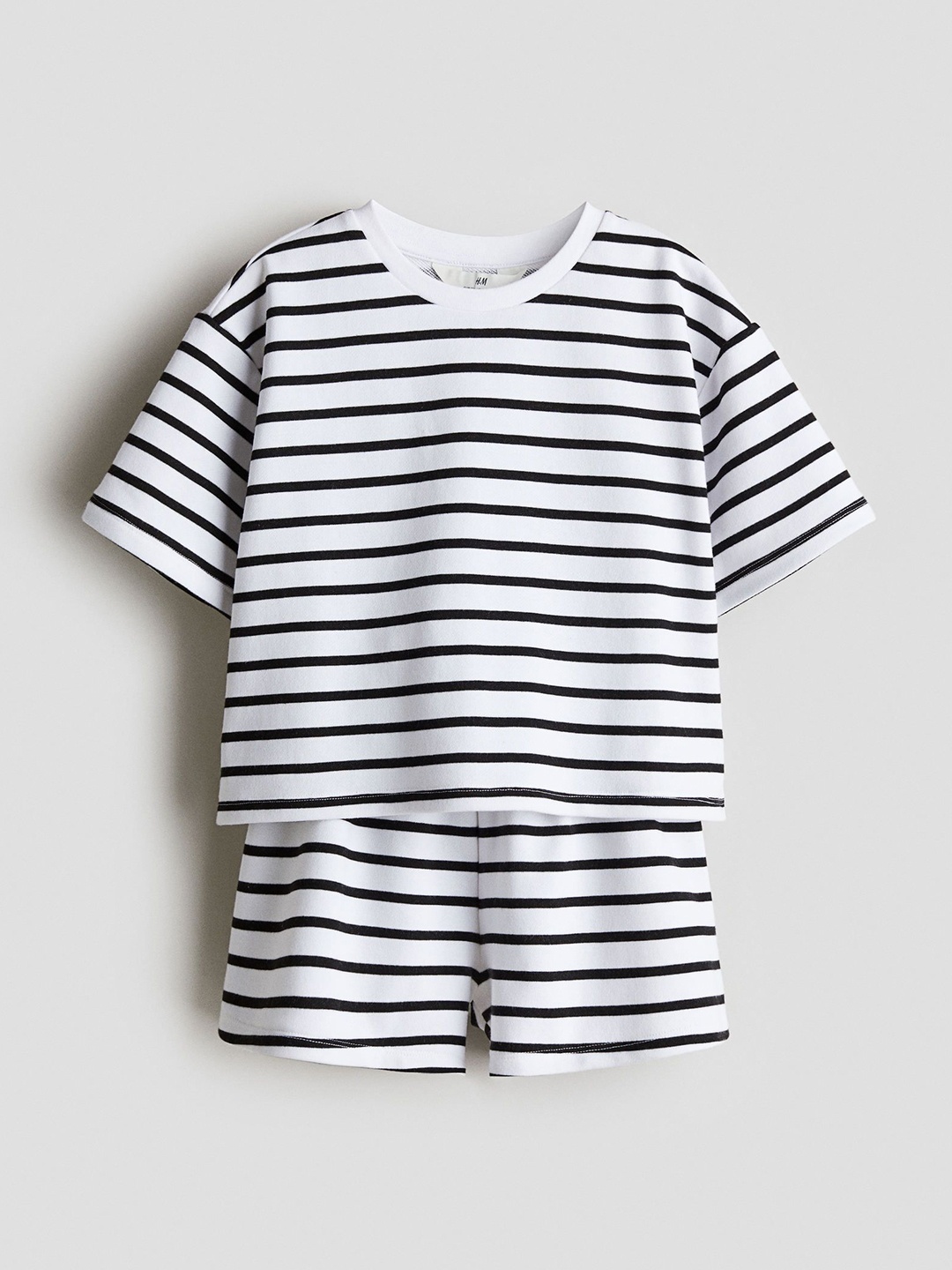 

H&M Girls 2-Piece Sweatshirt Set, White