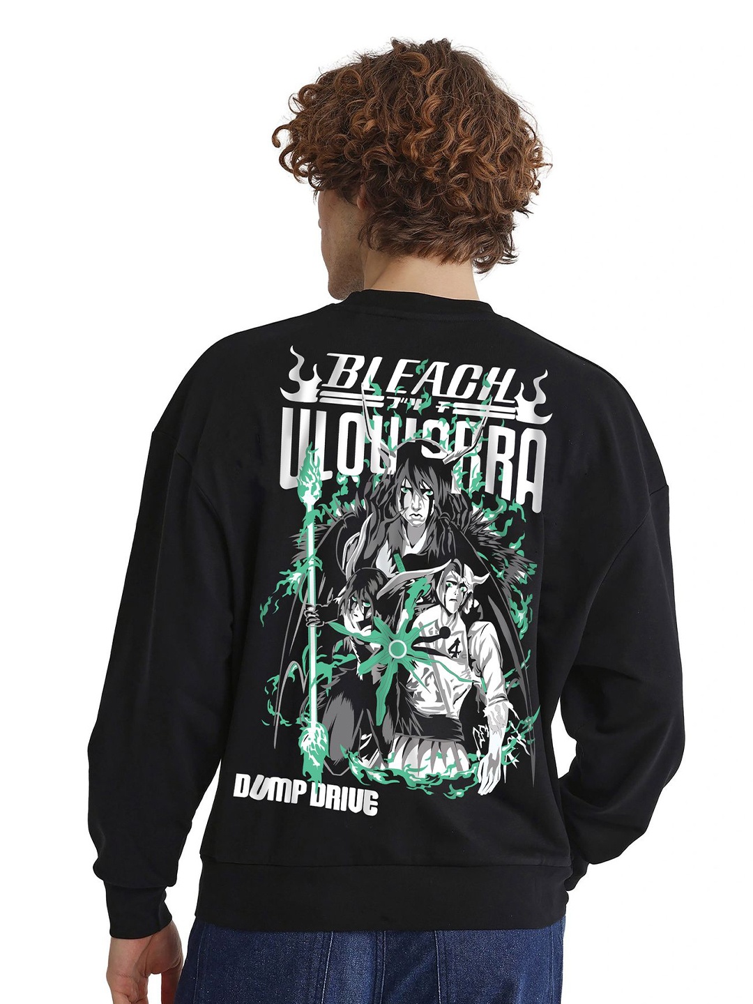

Tees Da Men Printed Sweatshirt, Black