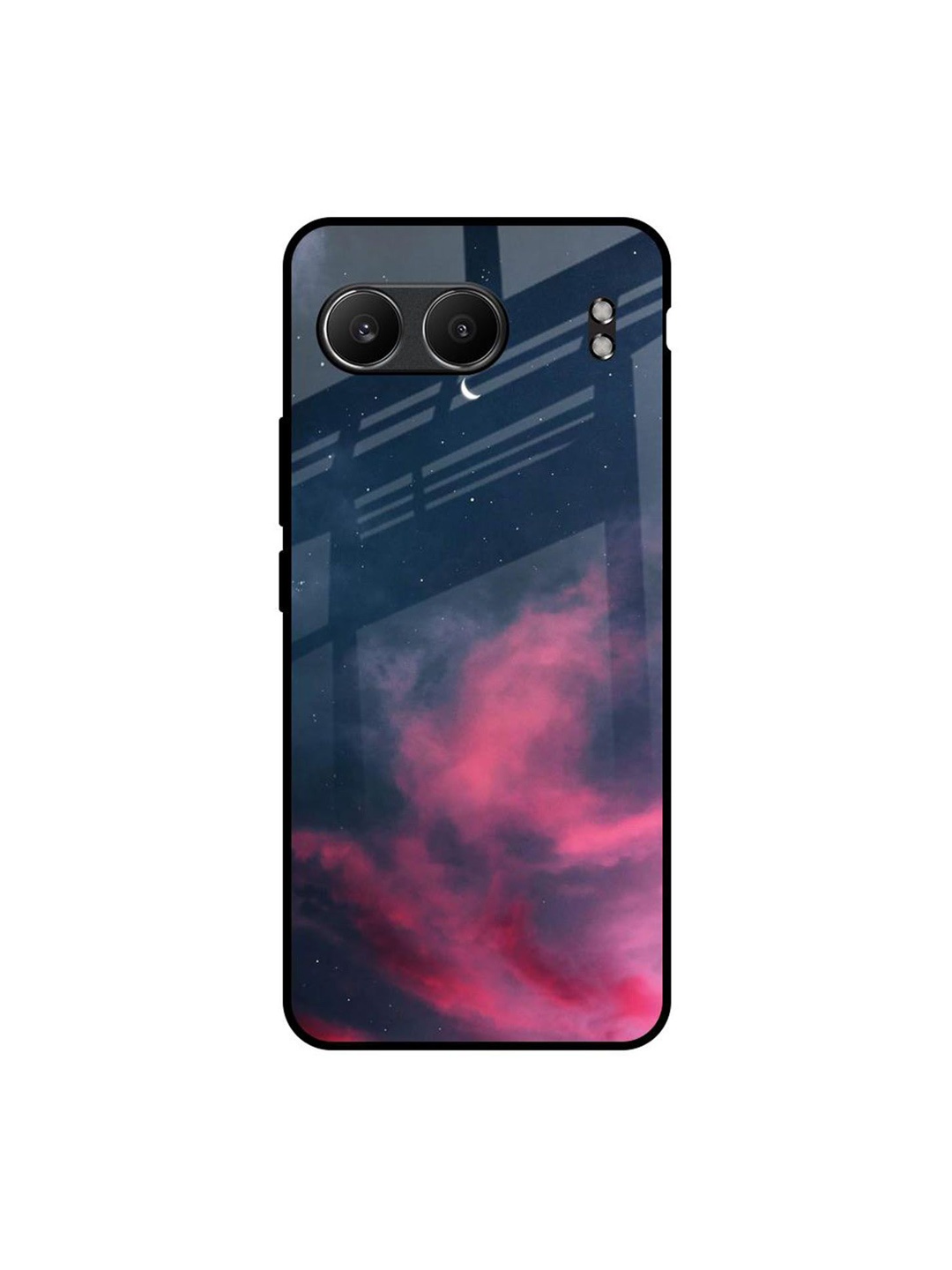

QRIOH Moon Night OnePlus Nord 4 5G Impact Resistant Back Case, Blue