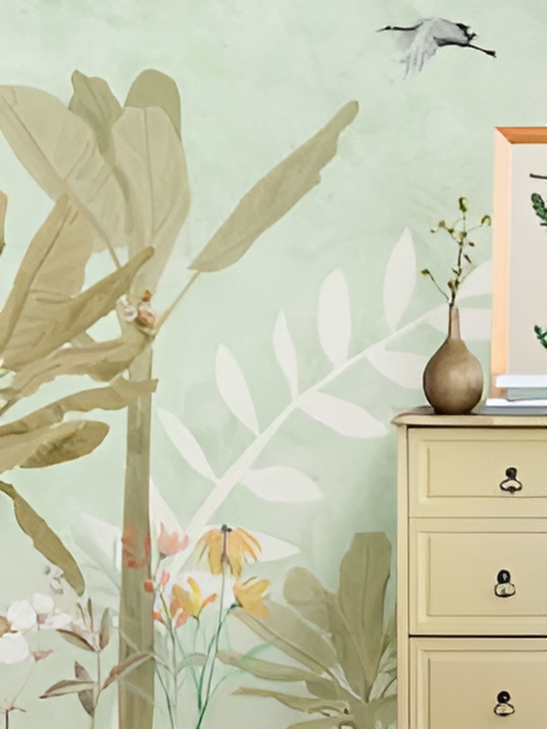

Digital Walls Green Exotic Tropical Floral & Botanical Printed Waterproof Stickers