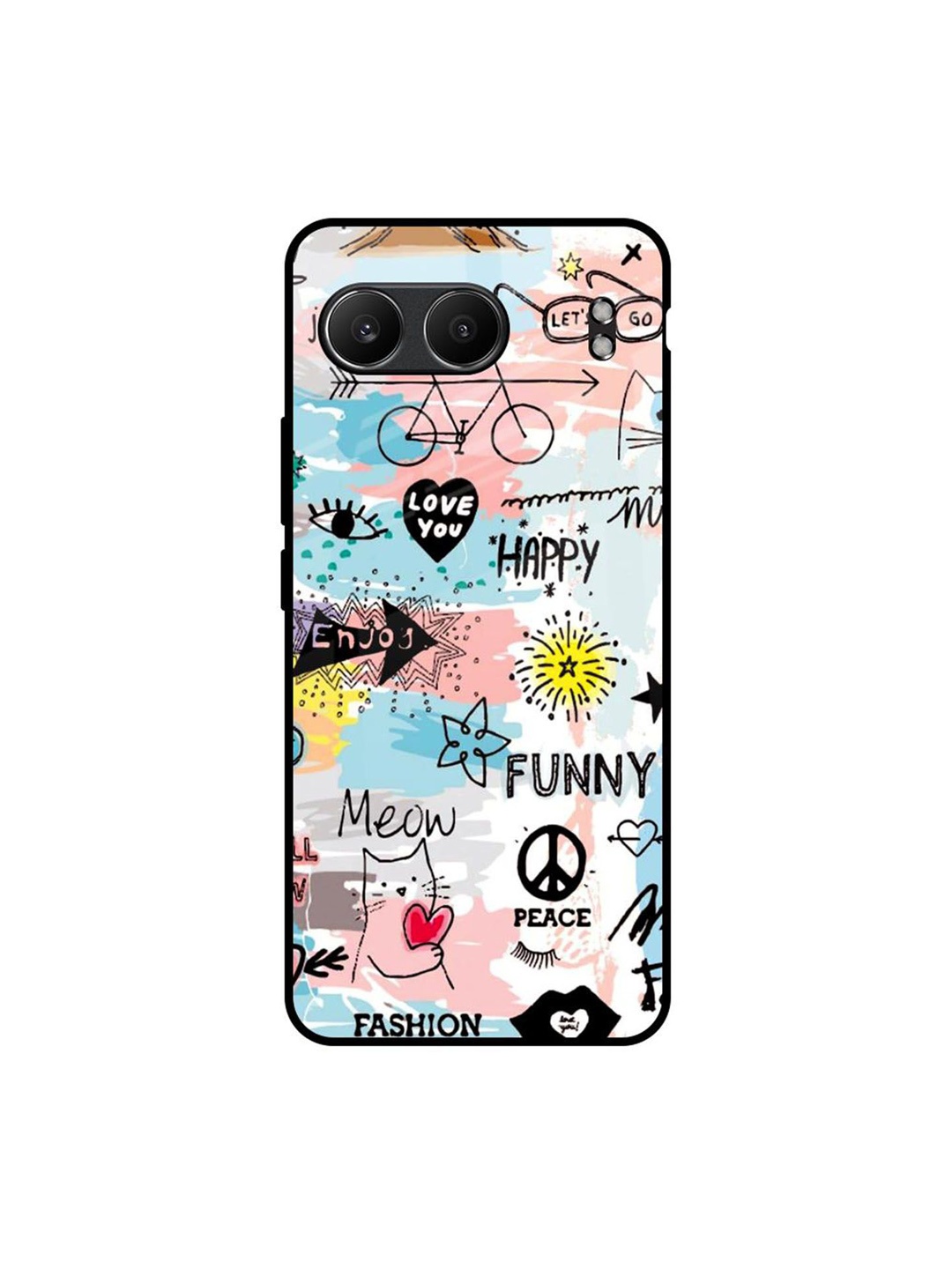 

QRIOH Just For You OnePlus Nord 4 5G Impact Resistant Back Case, Pink