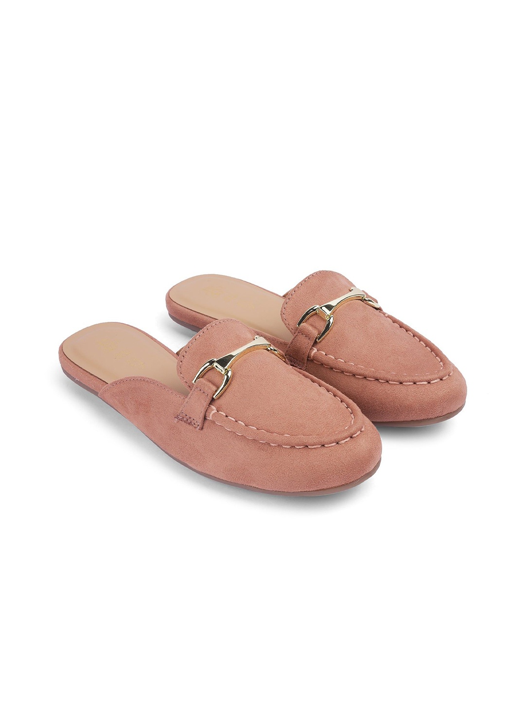 

Tresmode Women Open Toe Flats, Pink