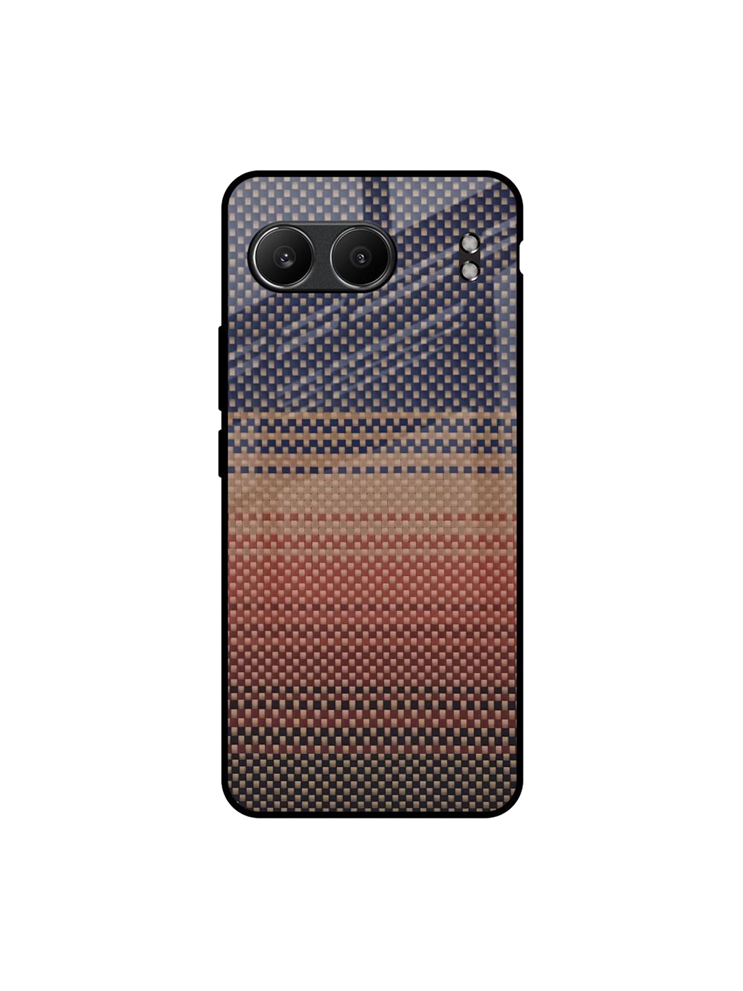

QRIOH Fiber Artistry OnePlus Nord 4 5G Impact Resistant Back Case, Navy blue