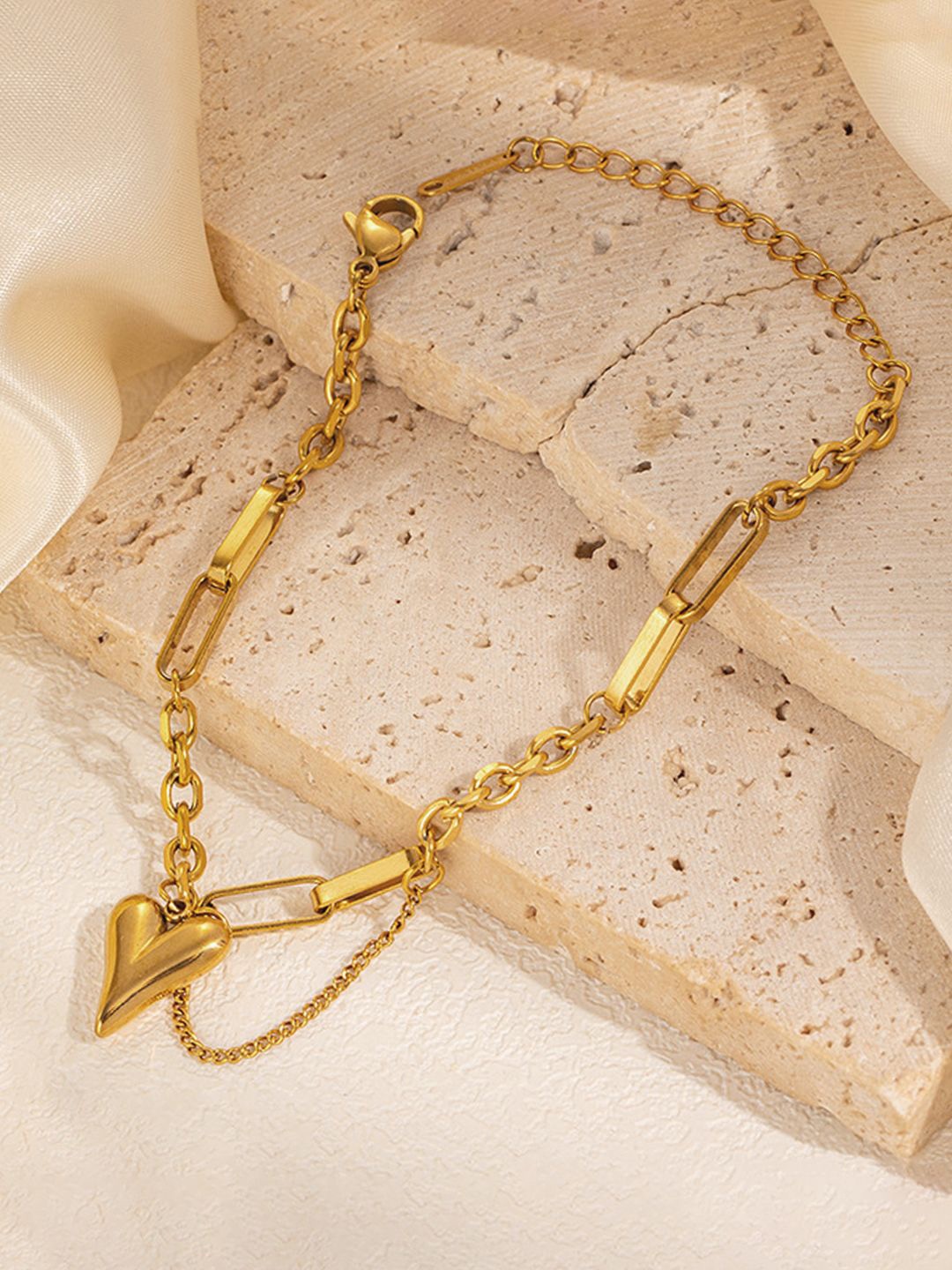 

Jewels Galaxy Gold-Plated Stainless Steel Chain