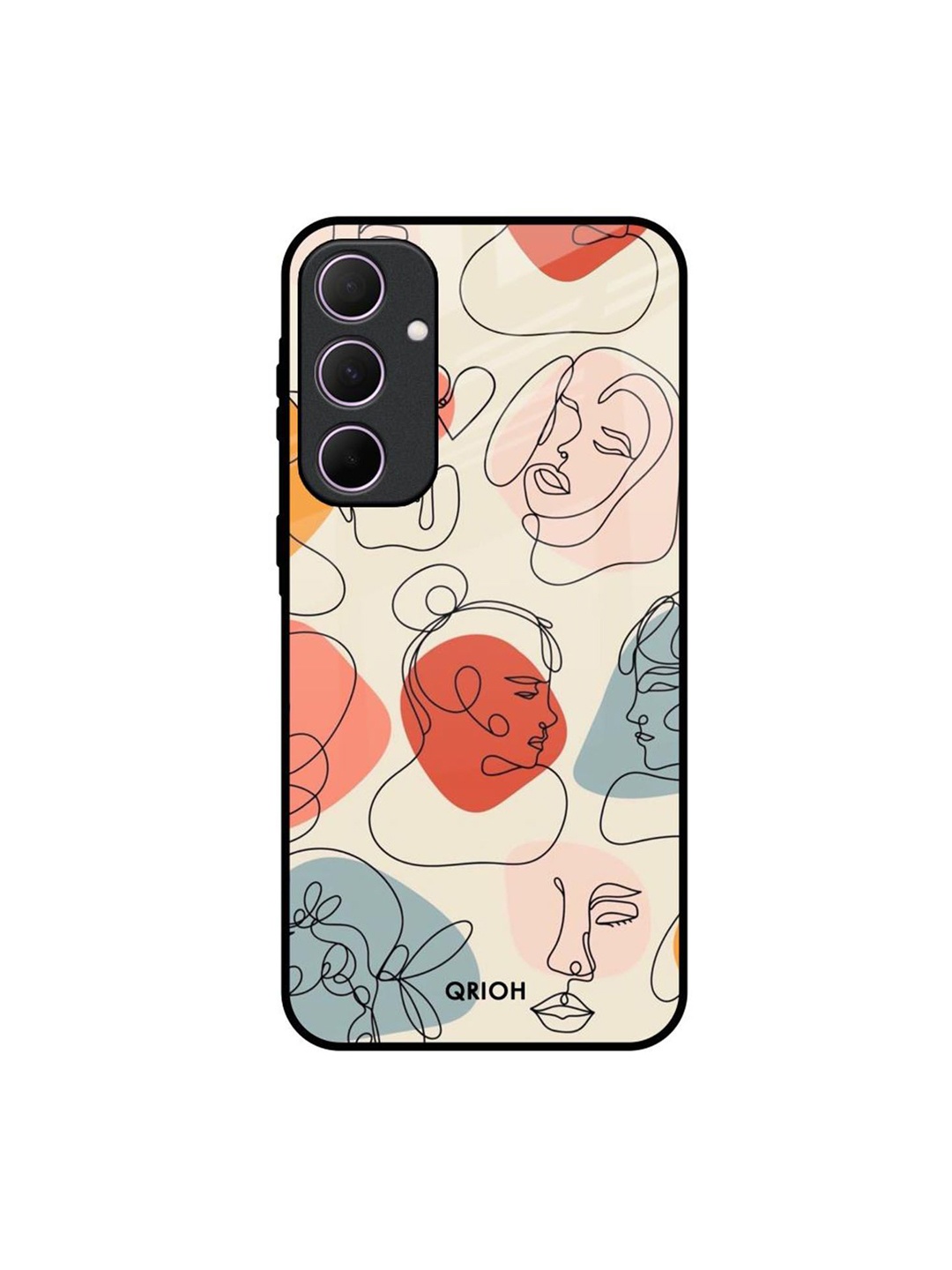 

Faces Samsung Galaxy A35 5G Impact Resistant Back Case, White