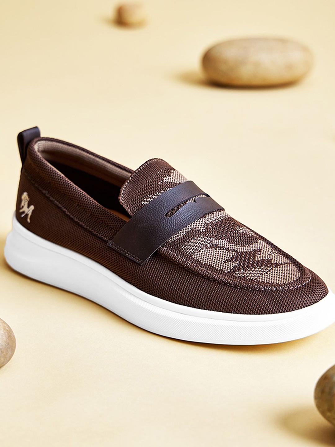 

NEEMANS Men Colourblocked The Breezy Loafer, Brown
