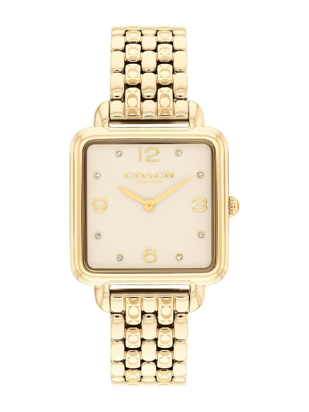 

Coach Women Dial & Stainless Steel Bracelet Style Straps Analogue Watch 14504495, Multi