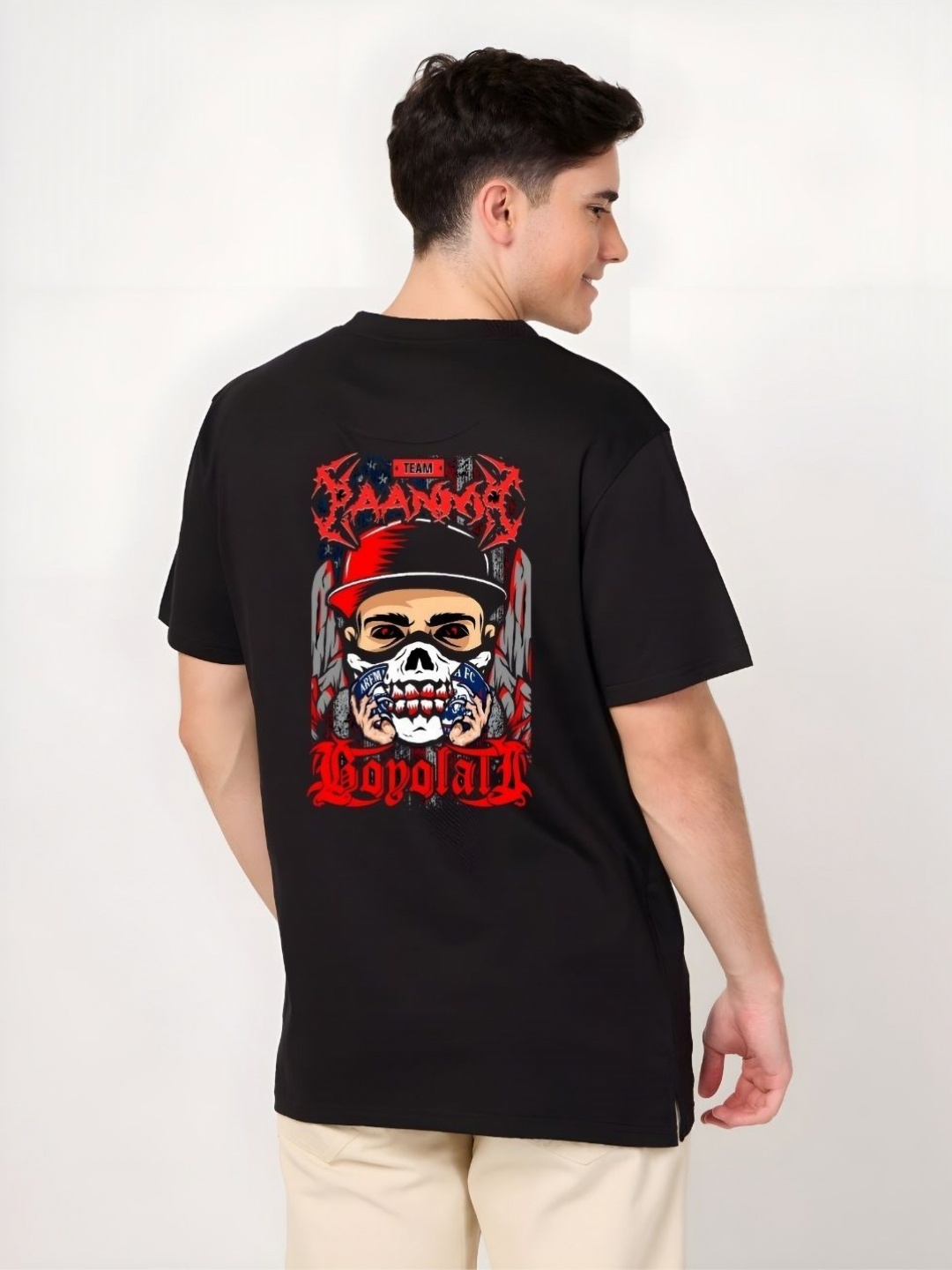 

SZN Men T-shirt, Black