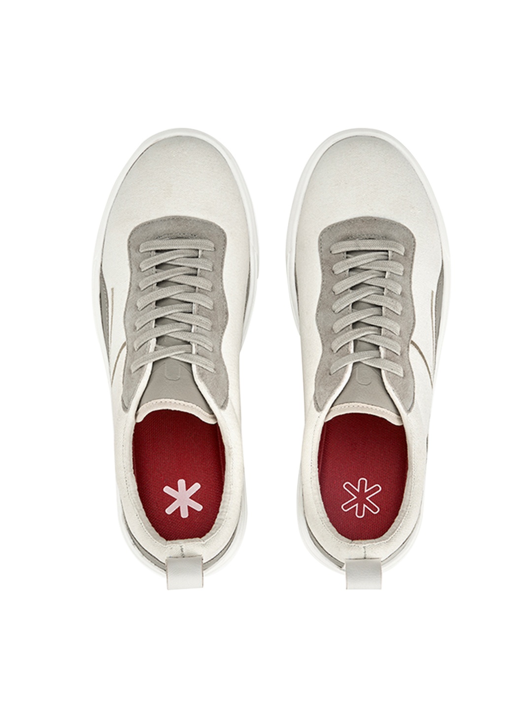 

Ludic Men Colourblocked Lace-Ups Sneakers, White