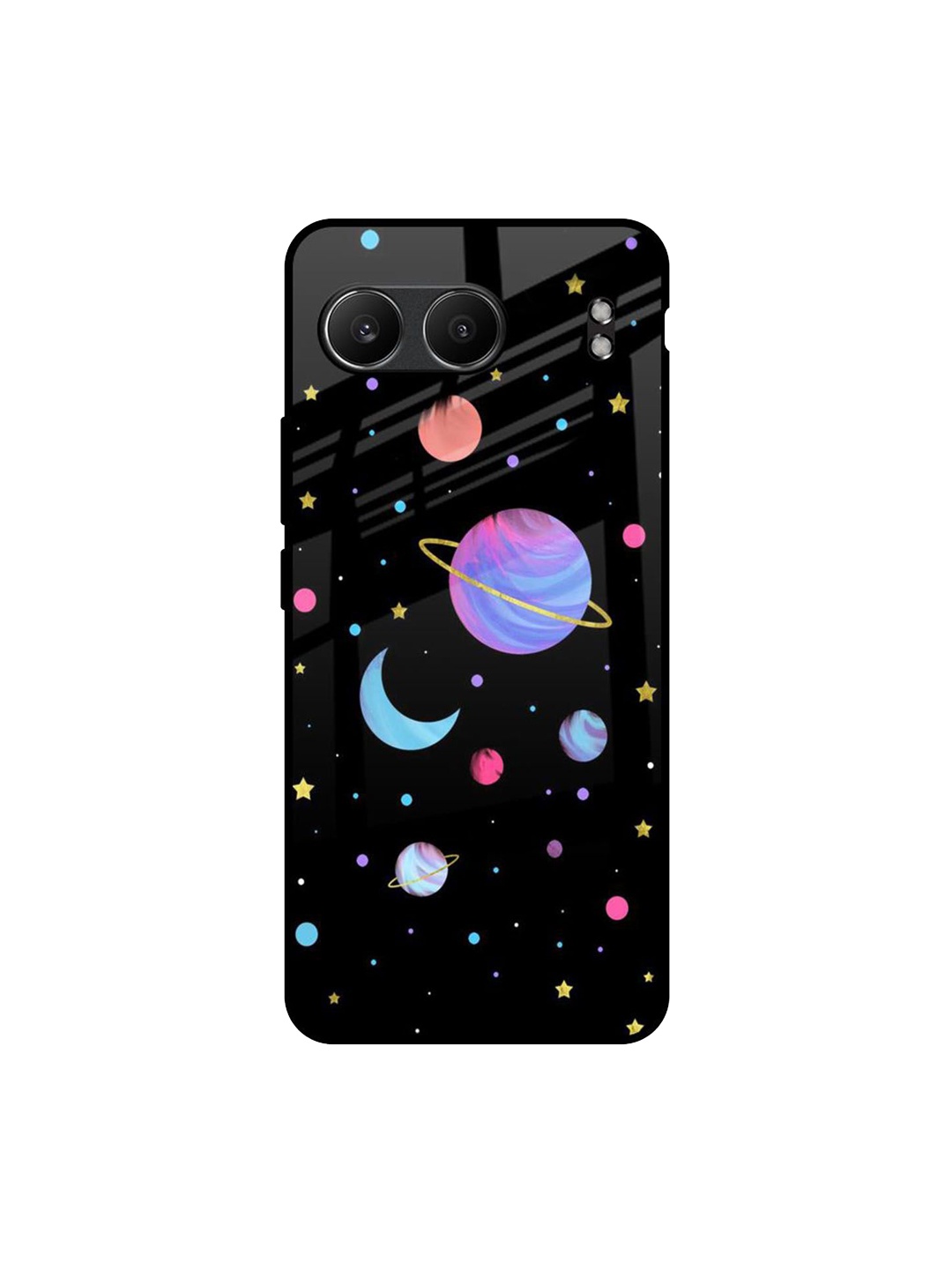 

QRIOH Planet Play OnePlus Nord 4 5G Impact Resistant Back Case, Black