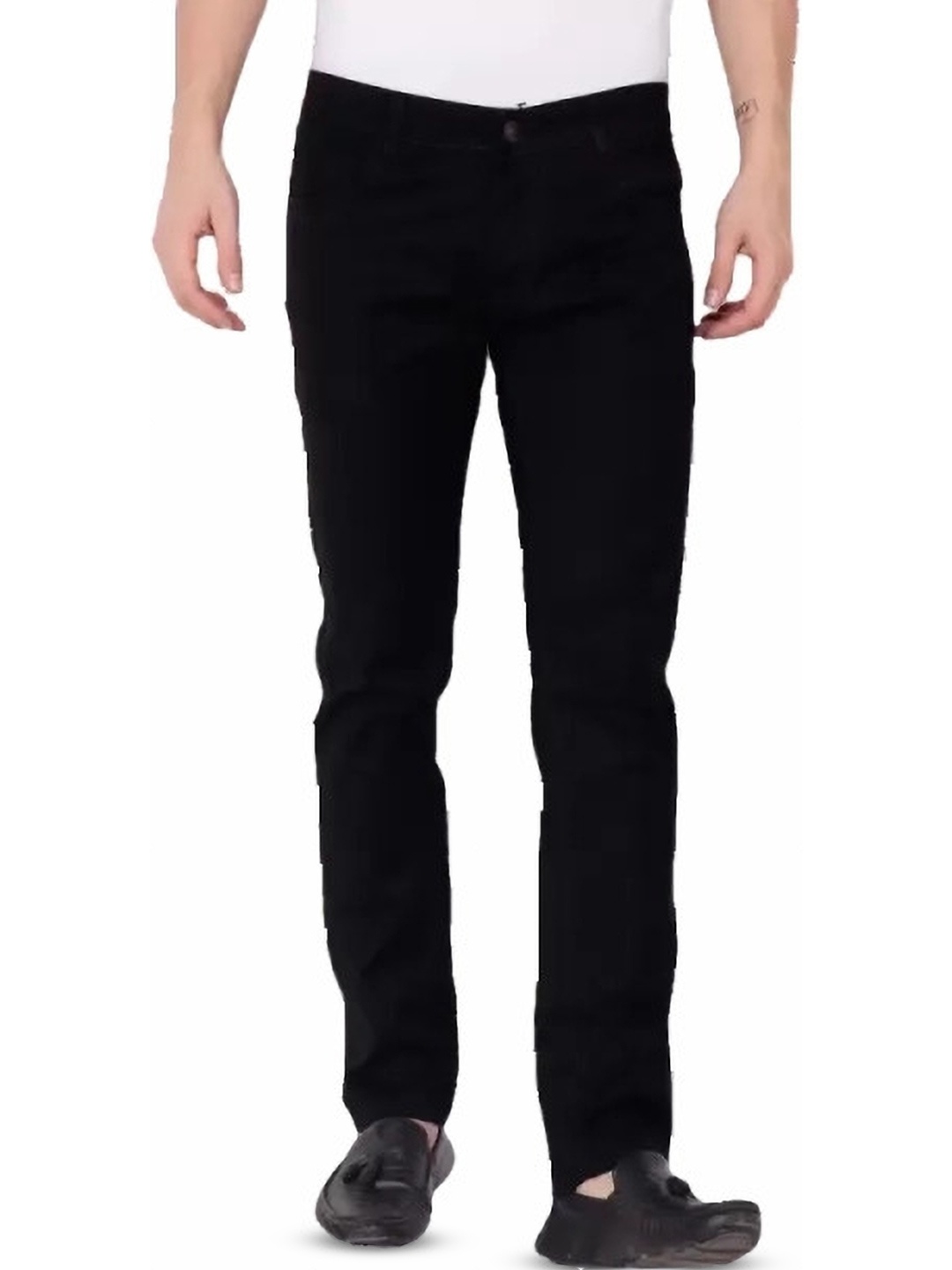 

COMFITS Men Classic Stretchable Jeans, Black