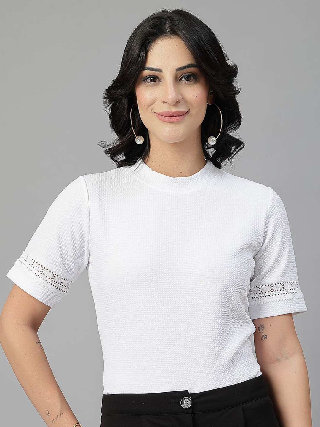 

Style Quotient Top, White