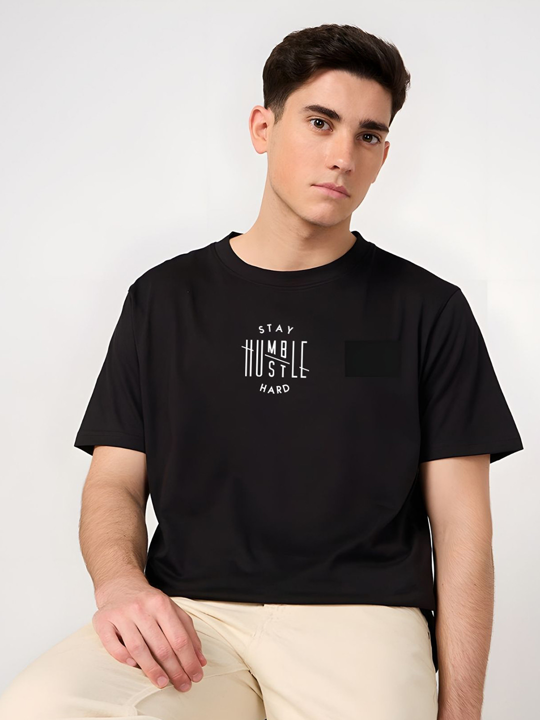 

SZN Men T-shirt, Black