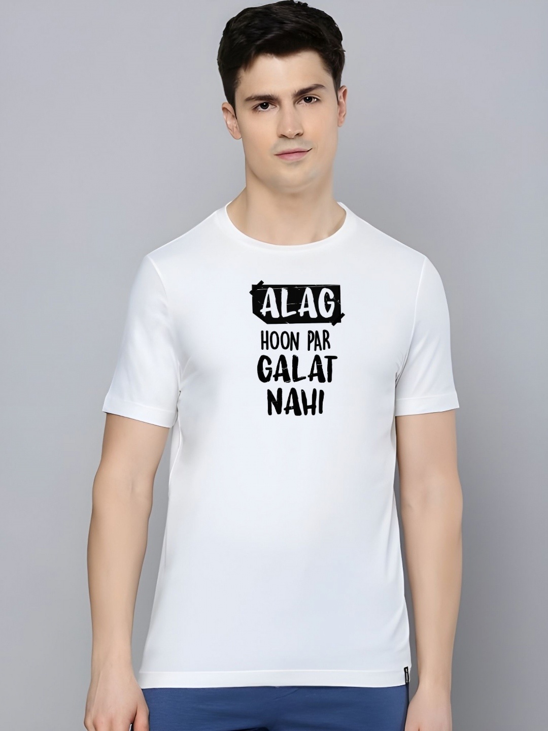 

SZN Men T-shirt, White