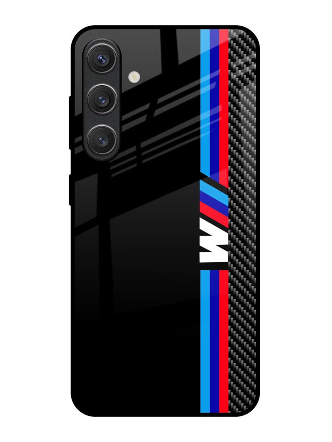 

QRIOH Automotive Art Samsung Galaxy S25 5G Impact Resistant Back Case, Black