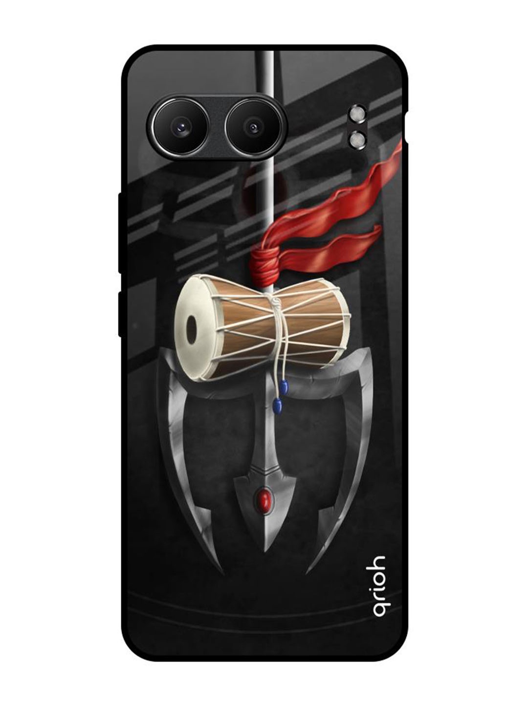 

QRIOH Power Of Lord OnePlus Nord 4 5G Impact Resistant Back Case, Black