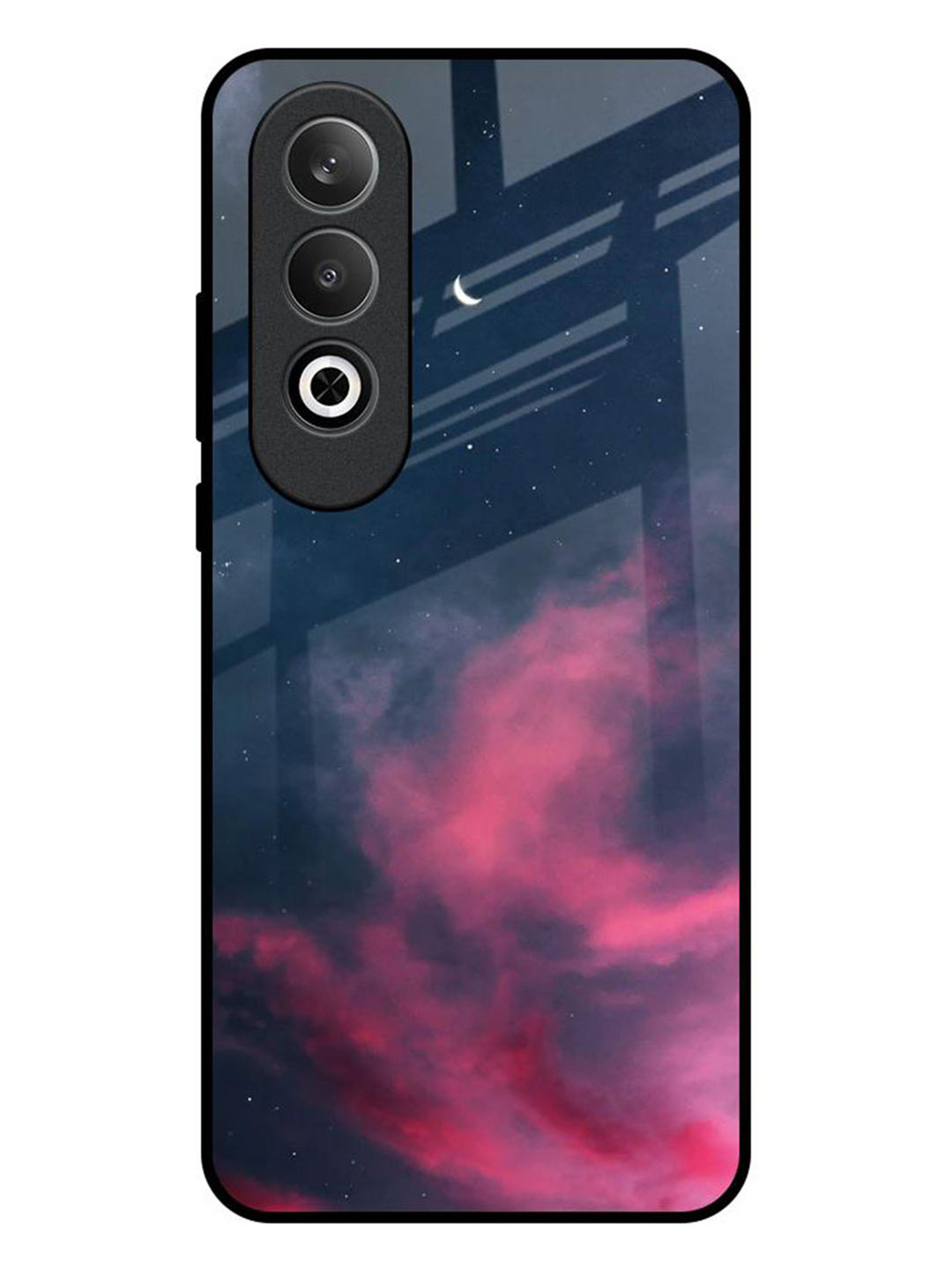 

QRIOH Moon Night OnePlus Nord CE4 5G Impact Resistant Back Case, Teal