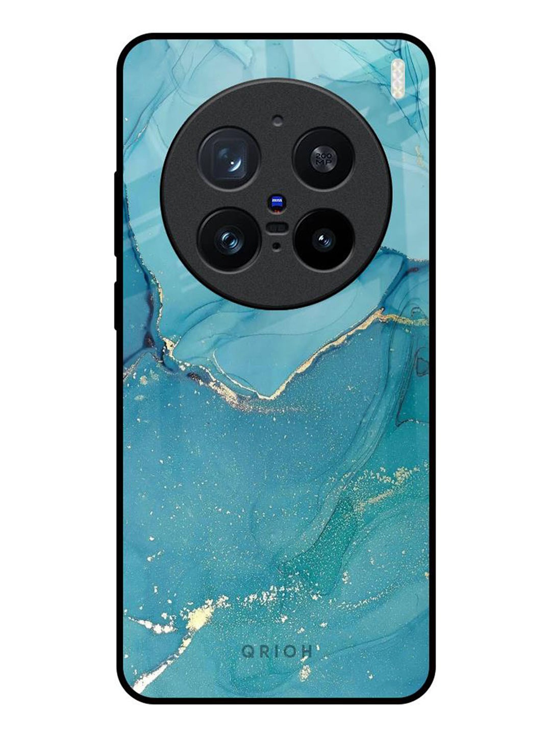 

QRIOH Quirky Printed Vivo X200 Pro 5G Back Case Mobile Accessories, Blue