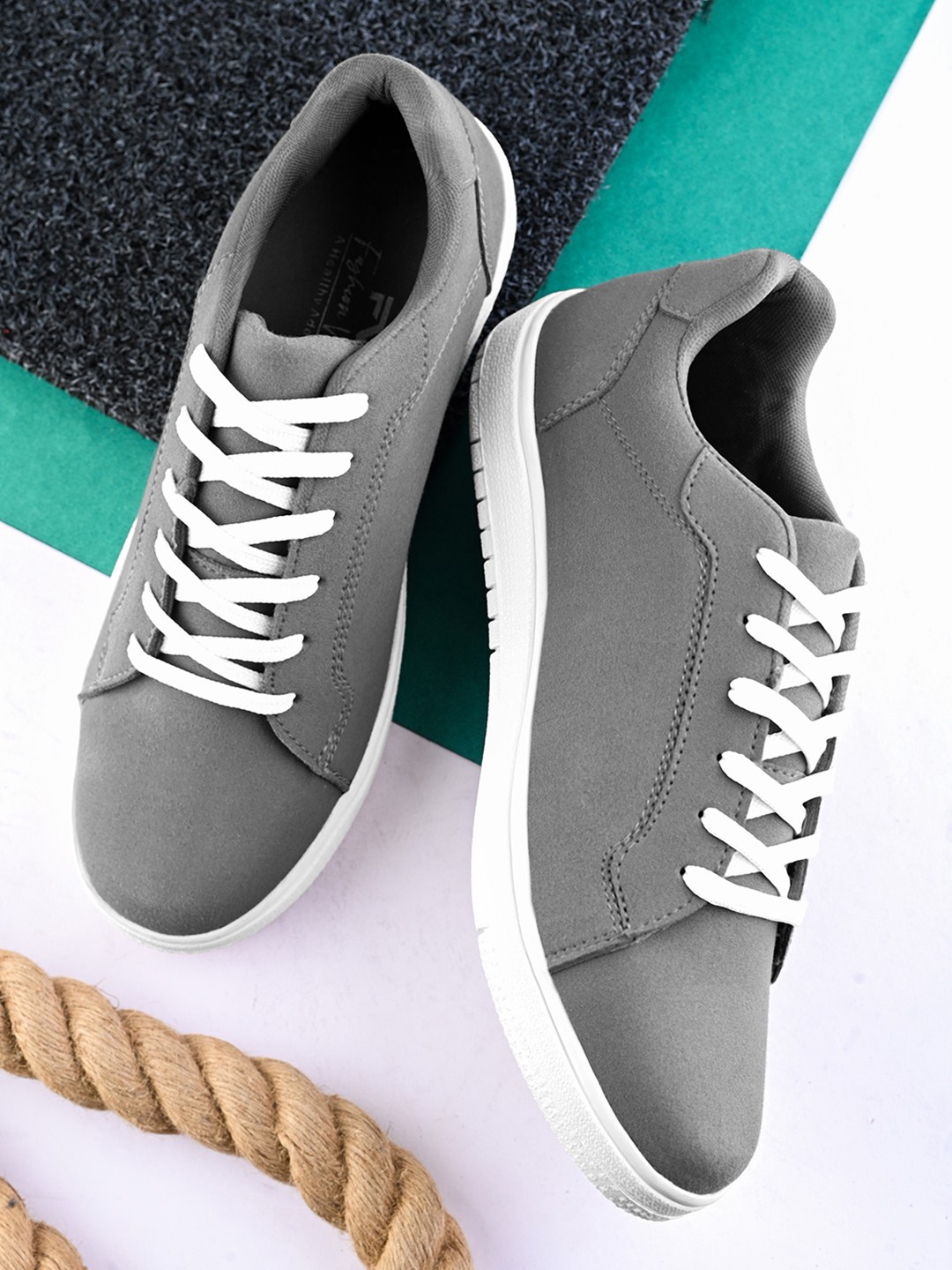 

The Roadster Lifestyle Co Men Lace-Ups Sneaker, Grey