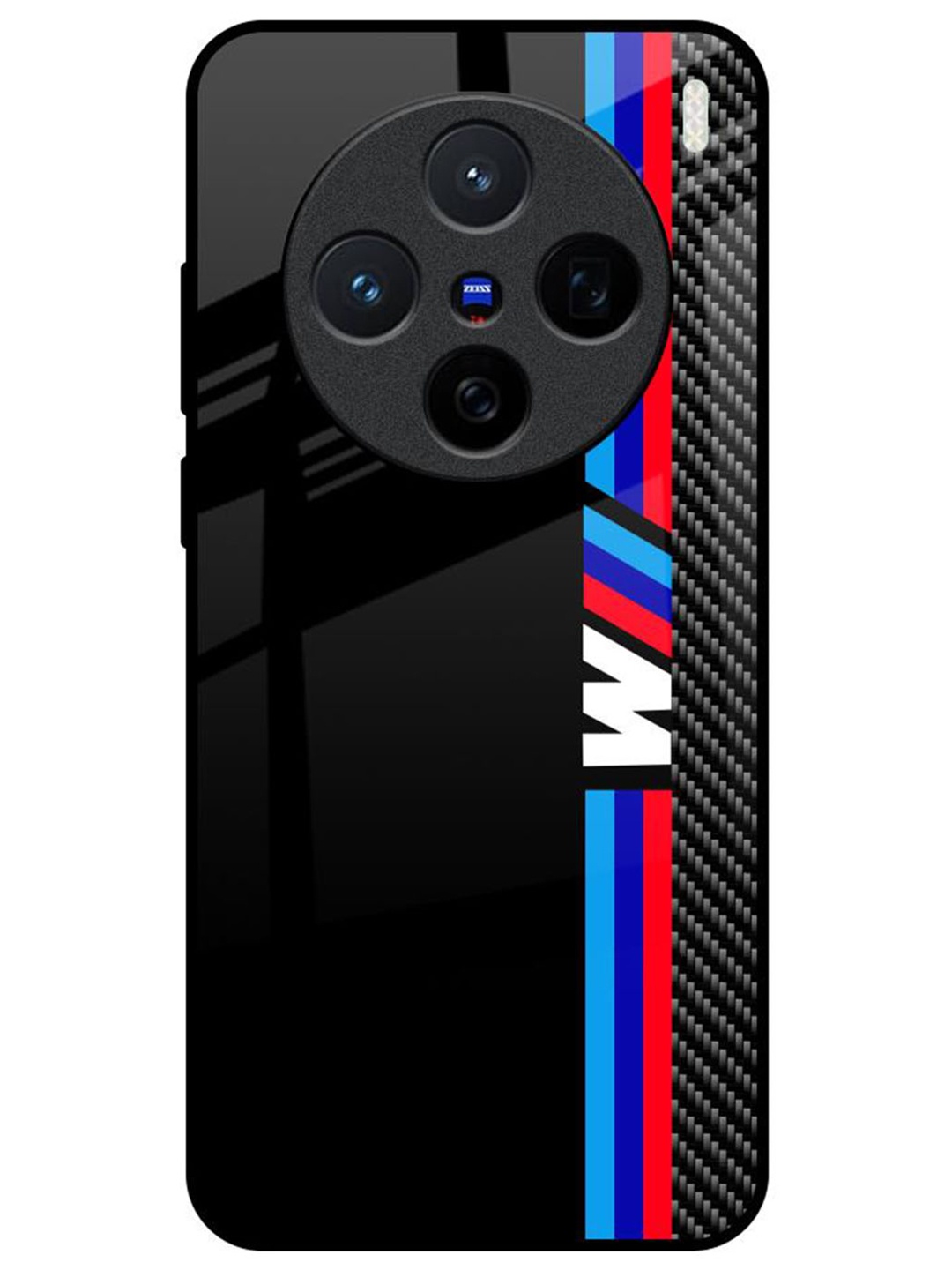 

QRIOH Automotive Art Vivo X200 5G Impact Resistant Back Case, Black