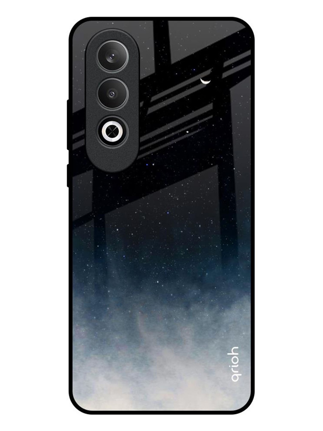 

QRIOH Black Aura OnePlus Nord CE4 5G Impact Resistant Back Case