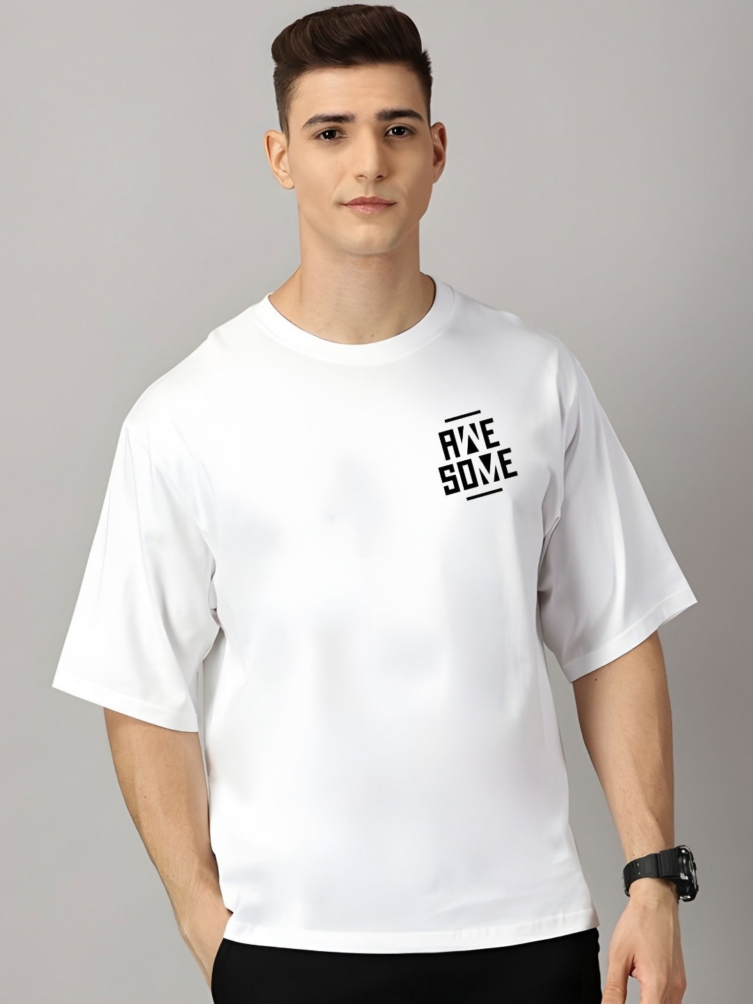 

SZN Men T-shirt, White