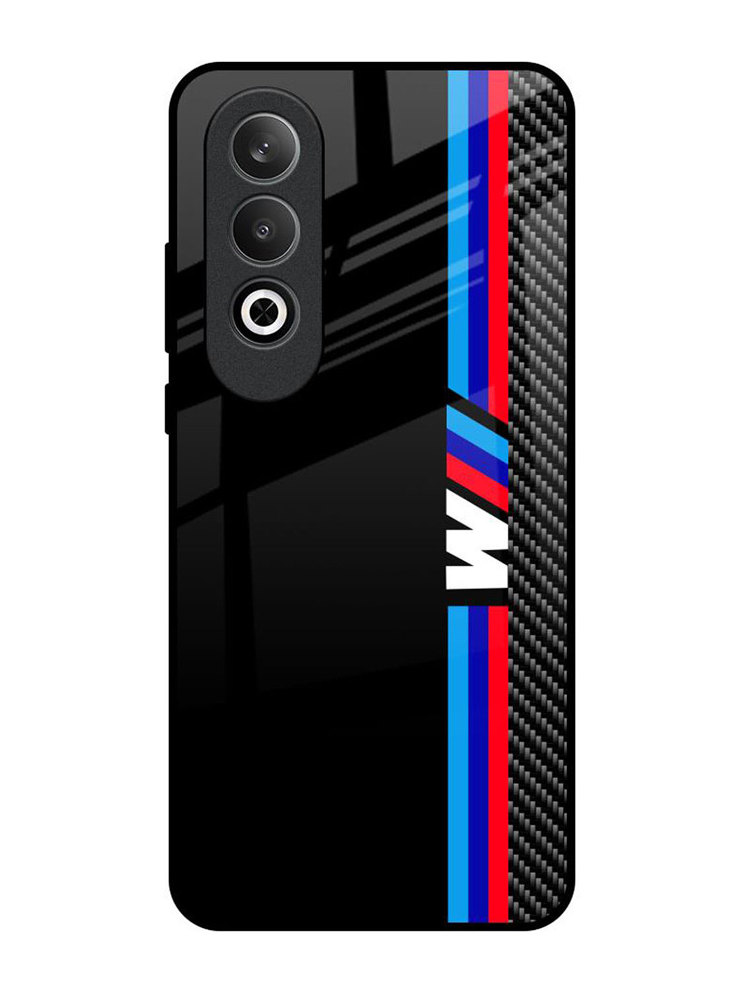 

QRIOH Automotive Art OnePlus Nord CE4 5G Impact Resistant Back Case, Black