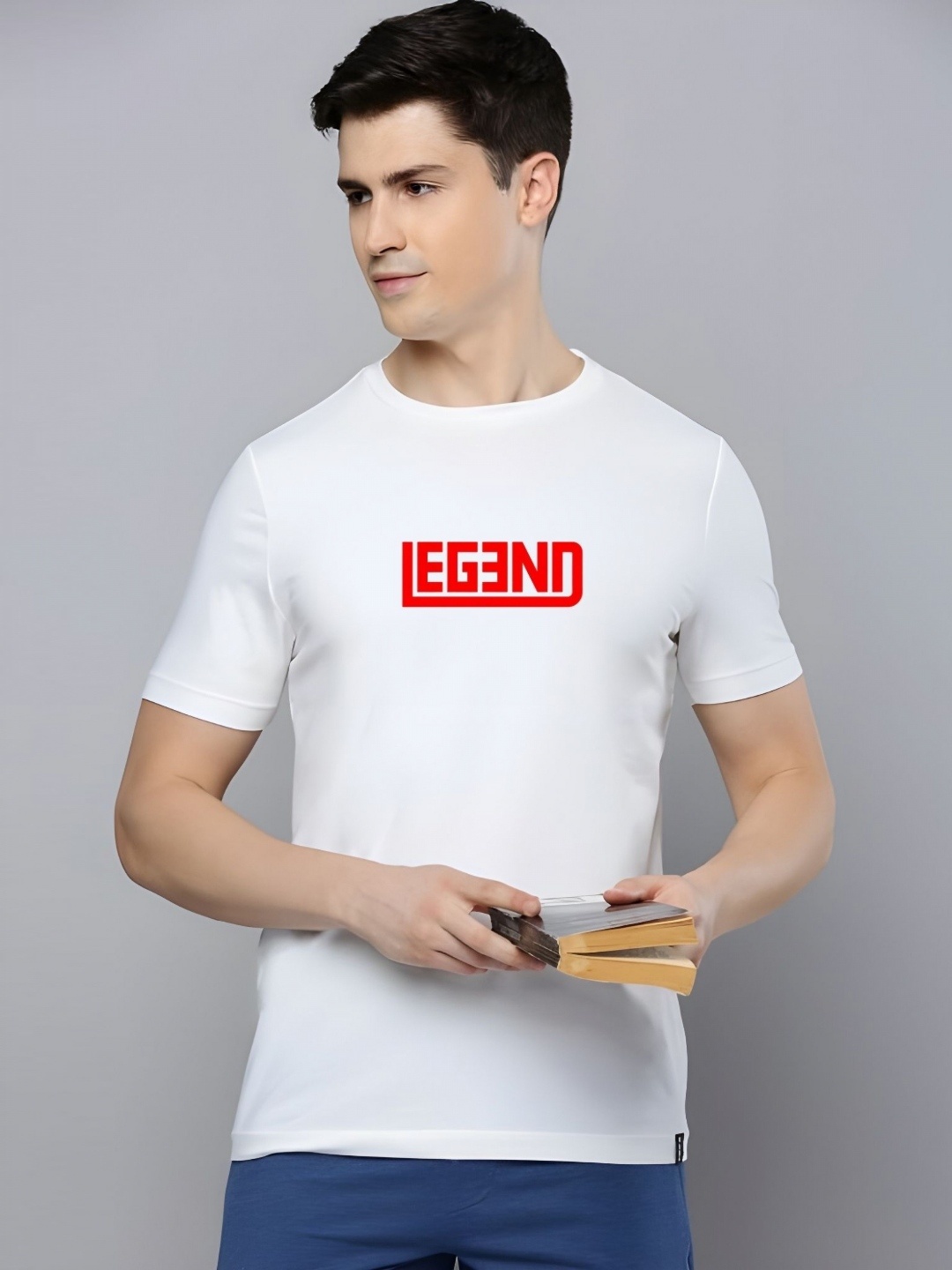 

SZN Men T-shirt, White